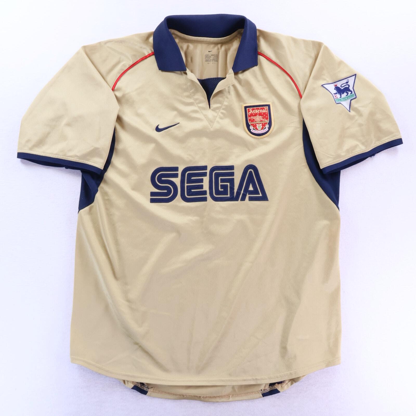 Arsenal Pires #7 2001/02 Away Shirt - L