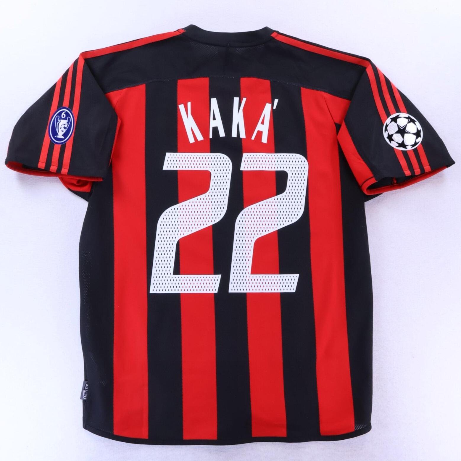 Ac Milan Kaka #22 2003/04 Home Shirt - M