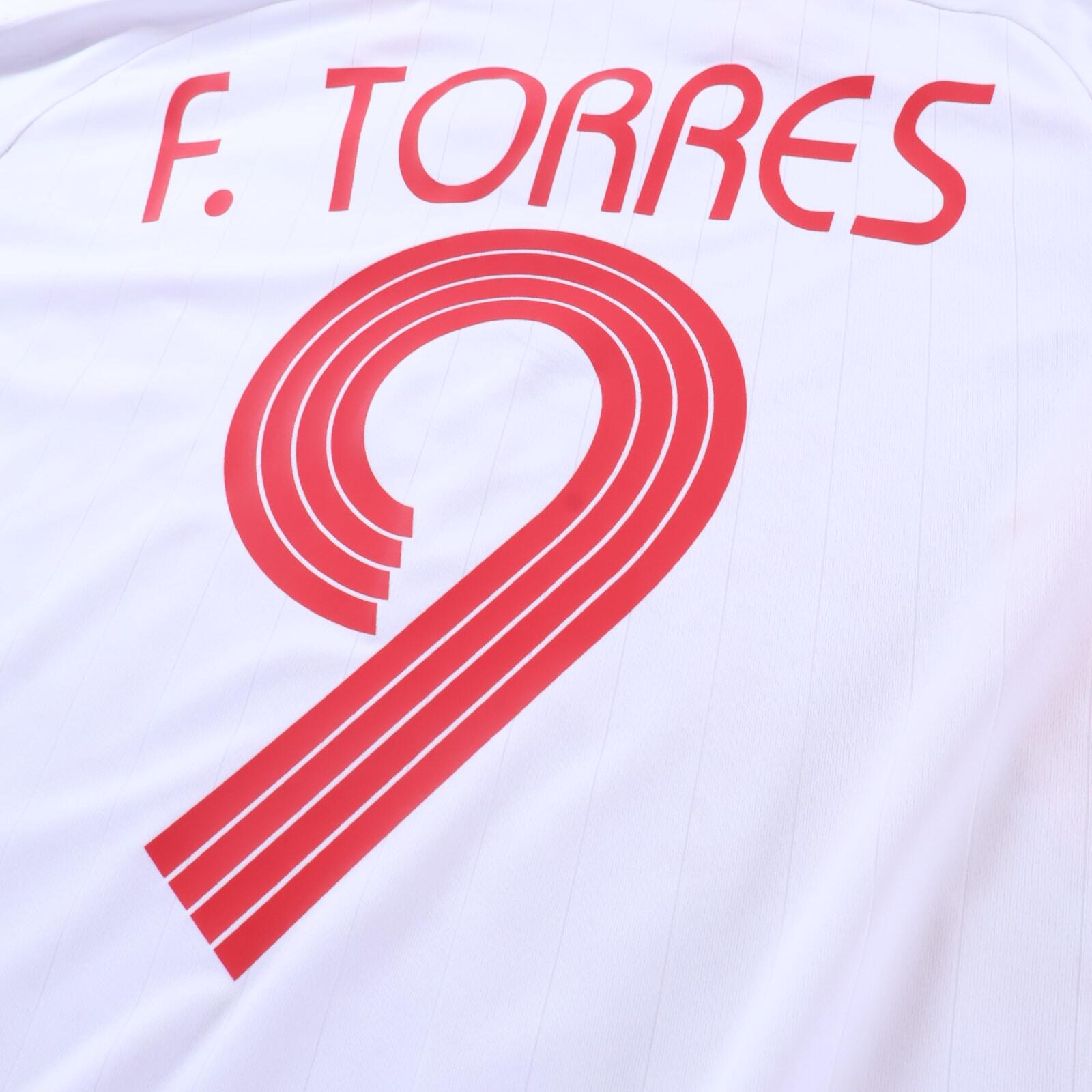 Spain F. Torres #9 2006/08 Away Shirt - M