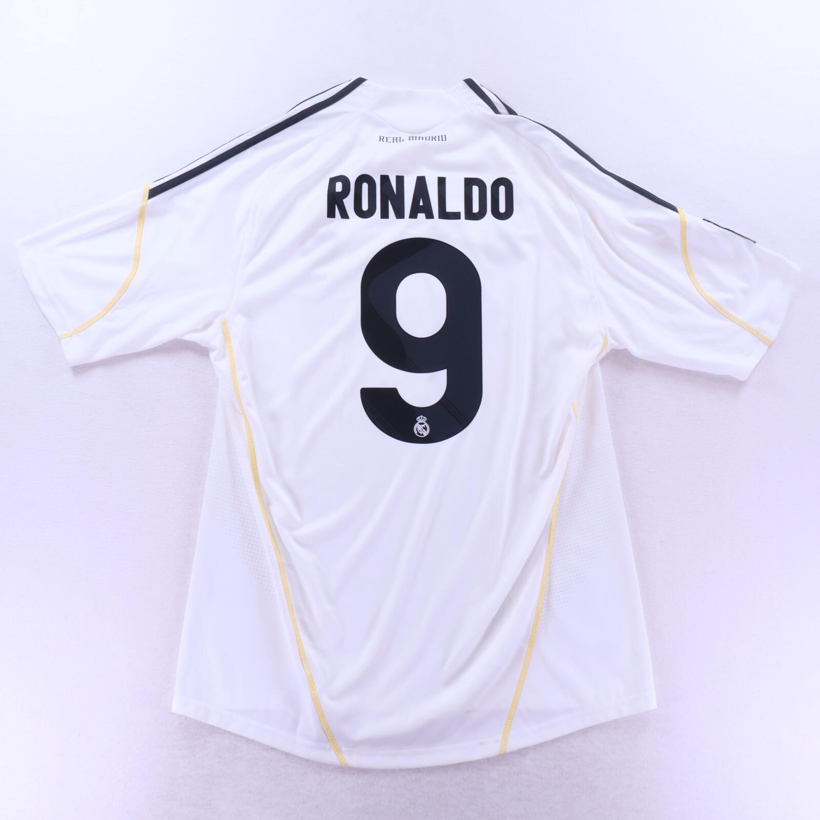 Real Madrid Ronaldo #9 2009/10 Home Shirt - L