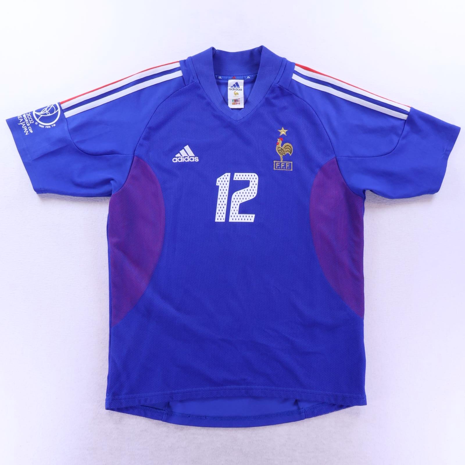 *MINT* France Henry #12 2002/04 Home Shirt - M