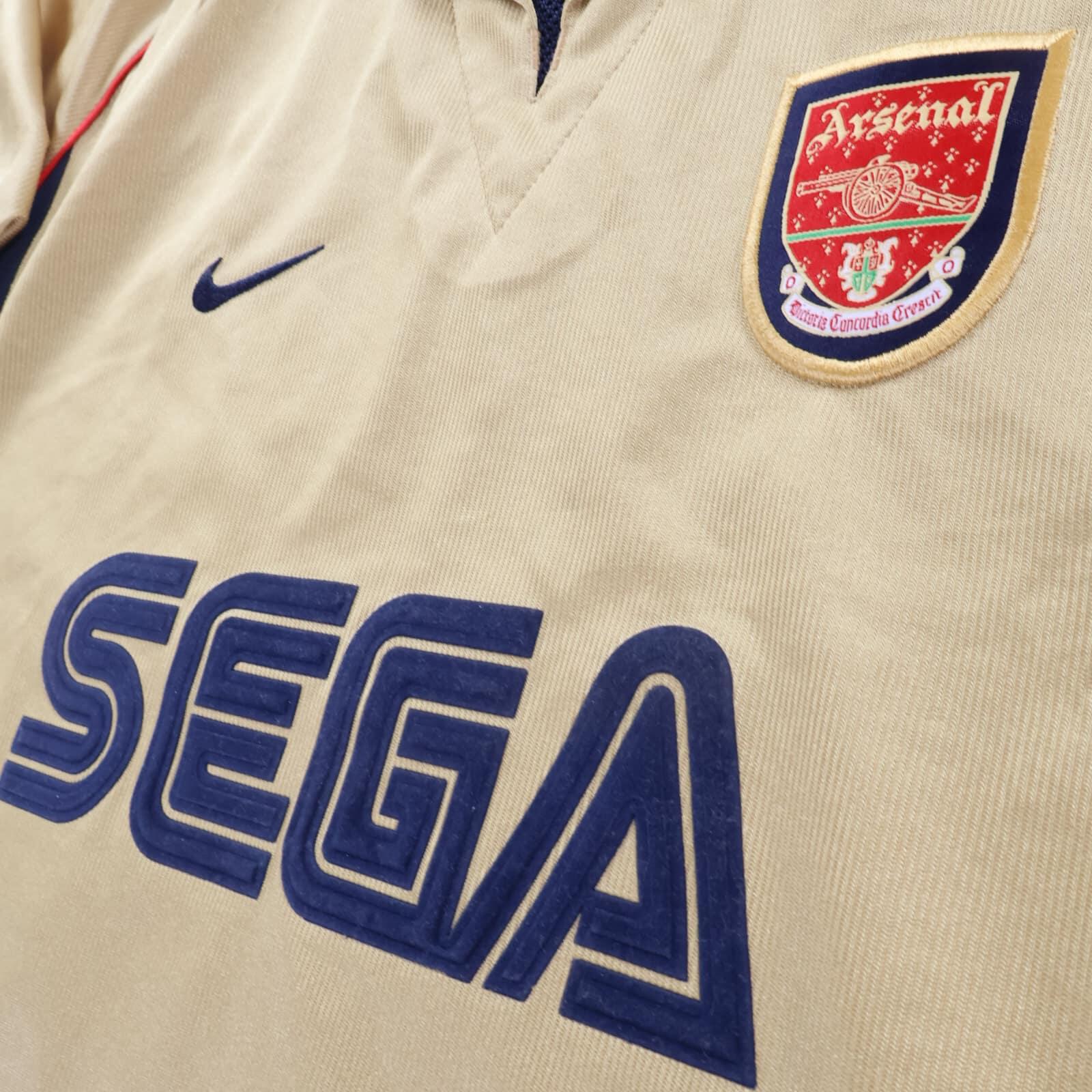 *MINT* Arsenal Wiltord #11 2001/02 Away Shirt - XL