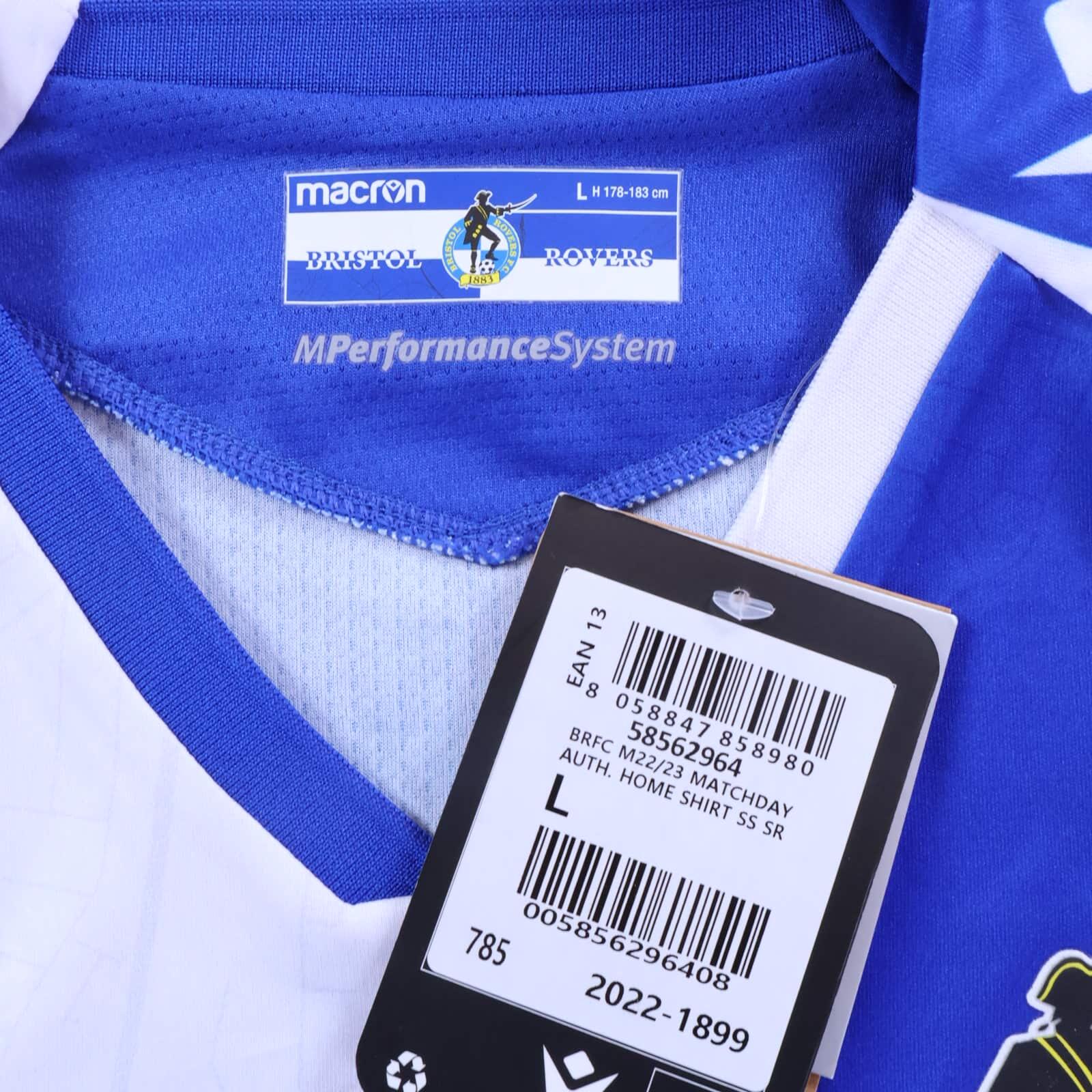 *NWT* Bristol Rovers 2022/23 Home Shirt - L