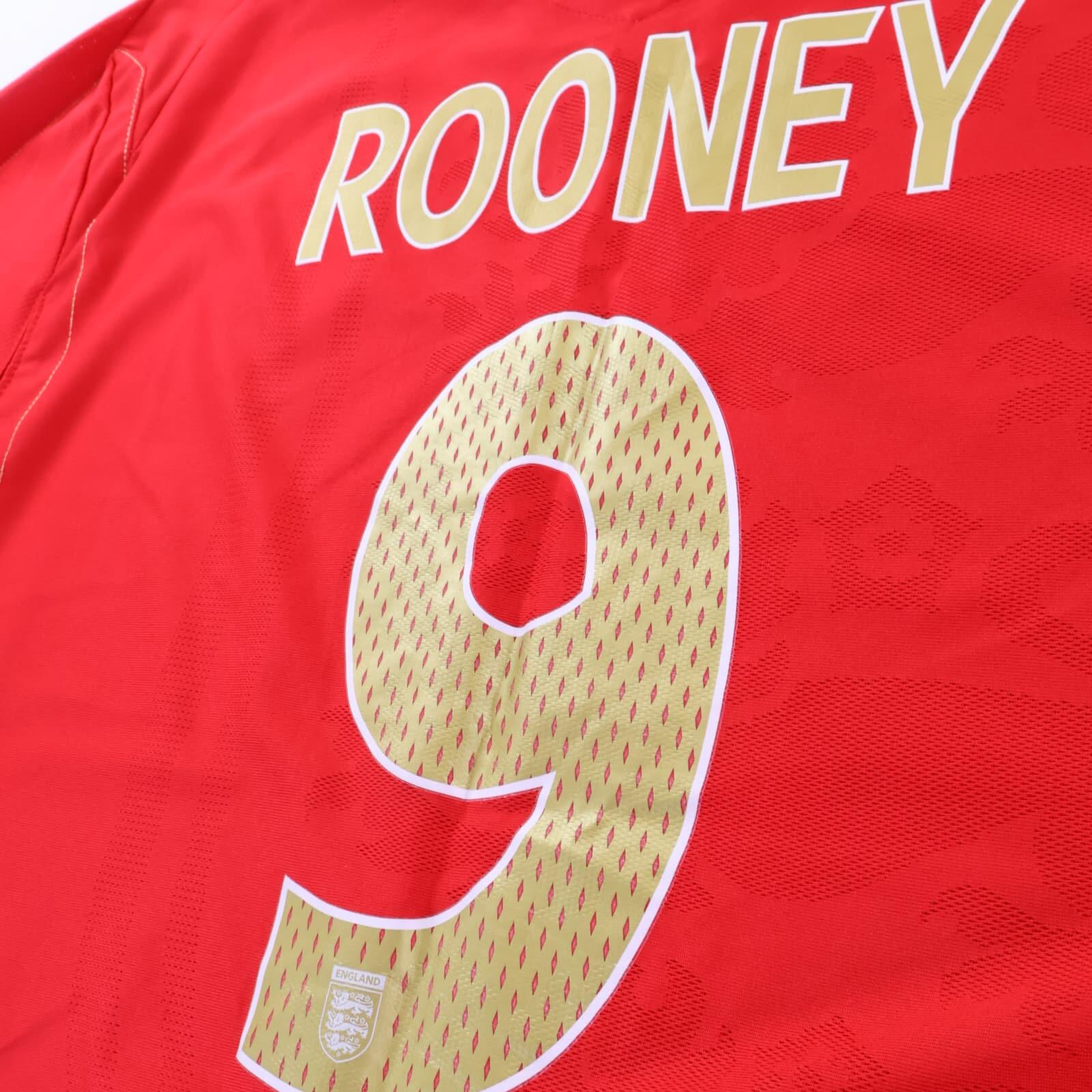England Rooney #9 2006/08 Away Shirt - 2XL