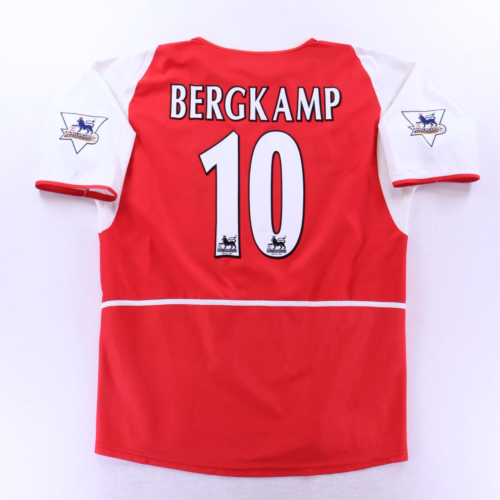 Arsenal bergkamp #10 2002/04 Home Shirt - 2XL