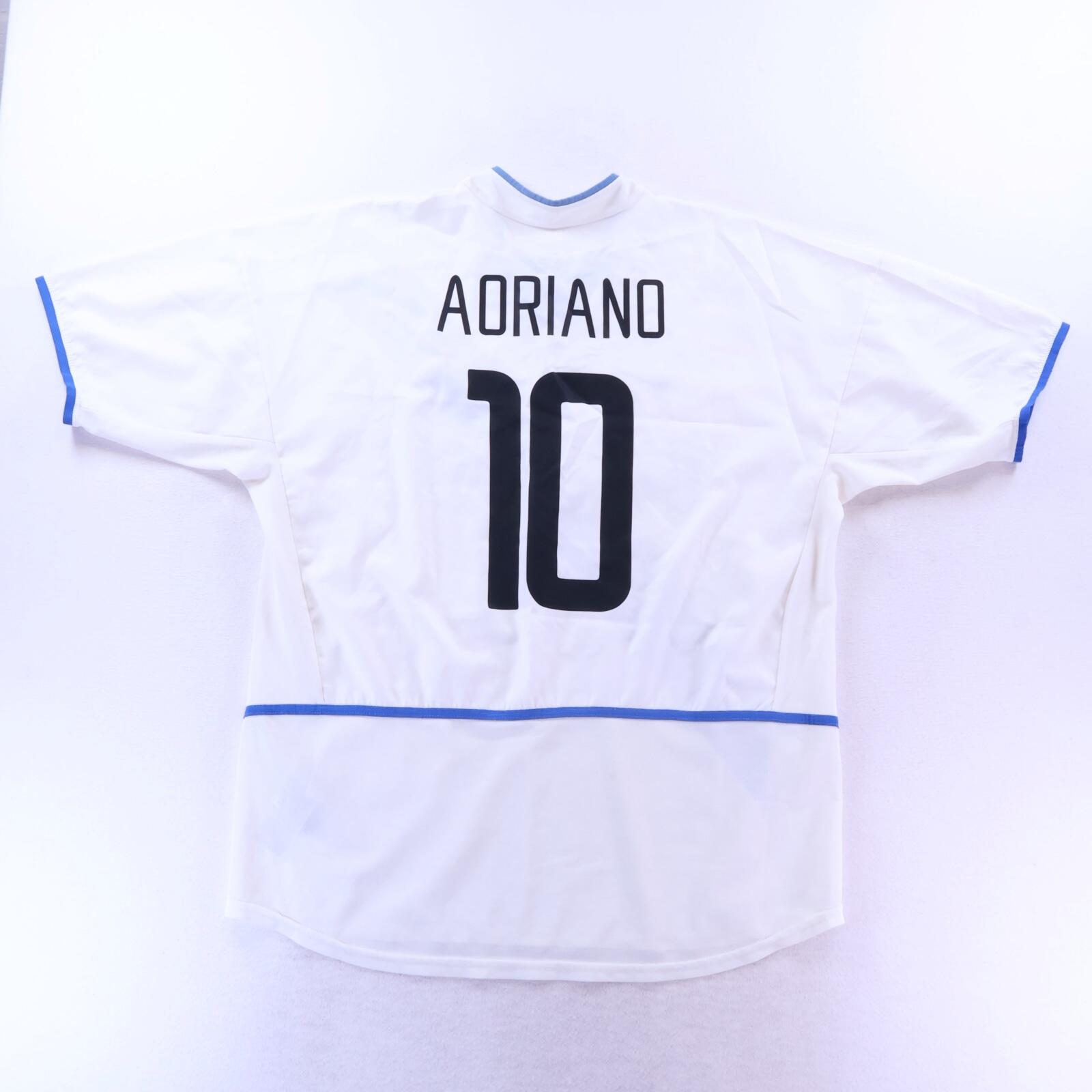 Inter Milan Adriano #10 2002/03 Away Shirt - XL
