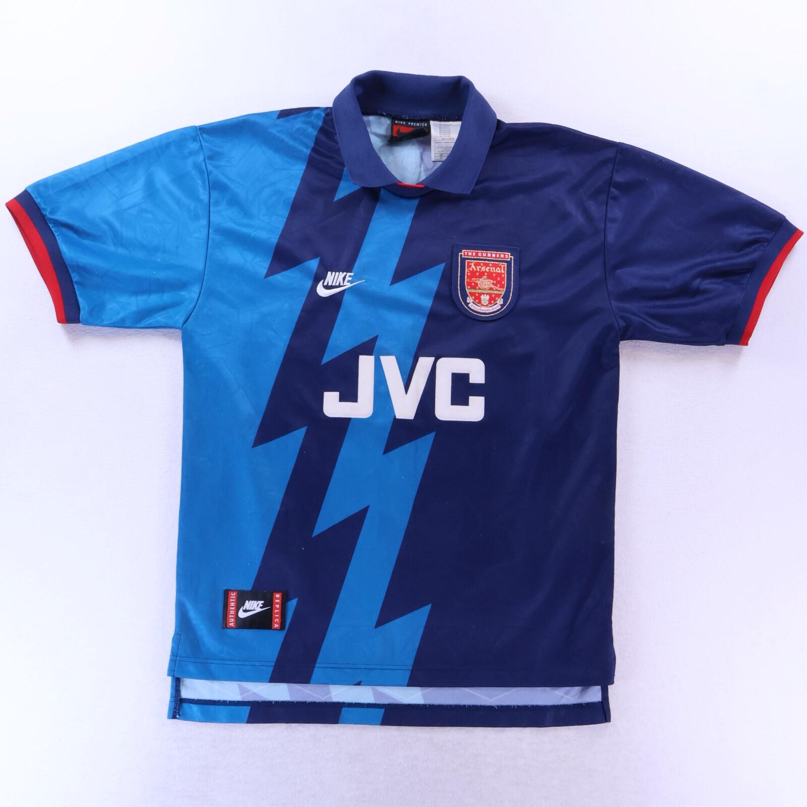 Arsenal Bergkamp #10 1995/96 Away Shirt - M