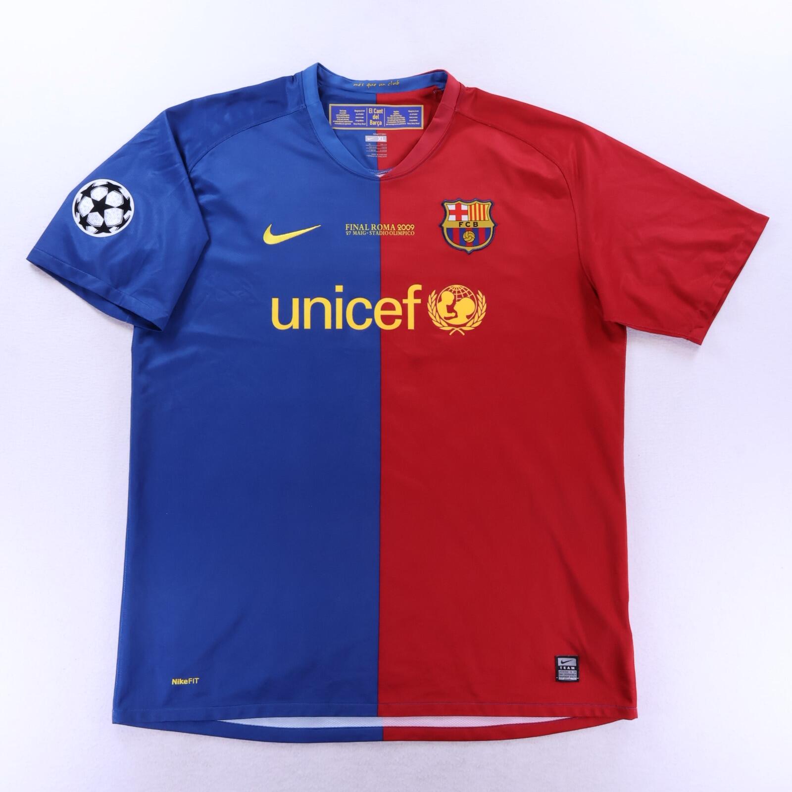 *MINT* Barcelona Messi #10 2008/09 Home Shirt - XL
