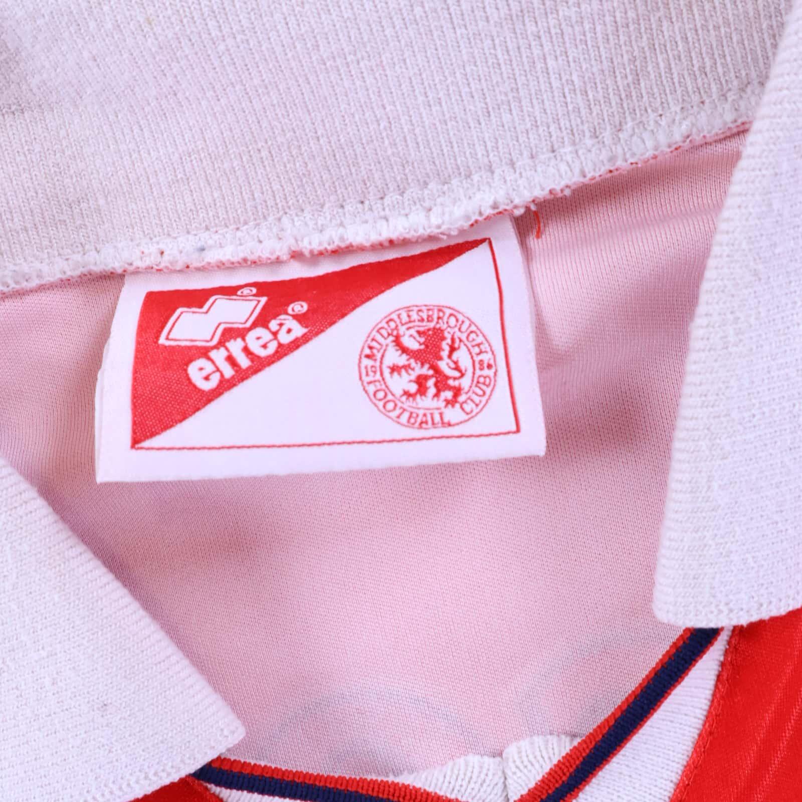 Middlesbrough Gascoigne #8 1998/99 Home Shirt - L