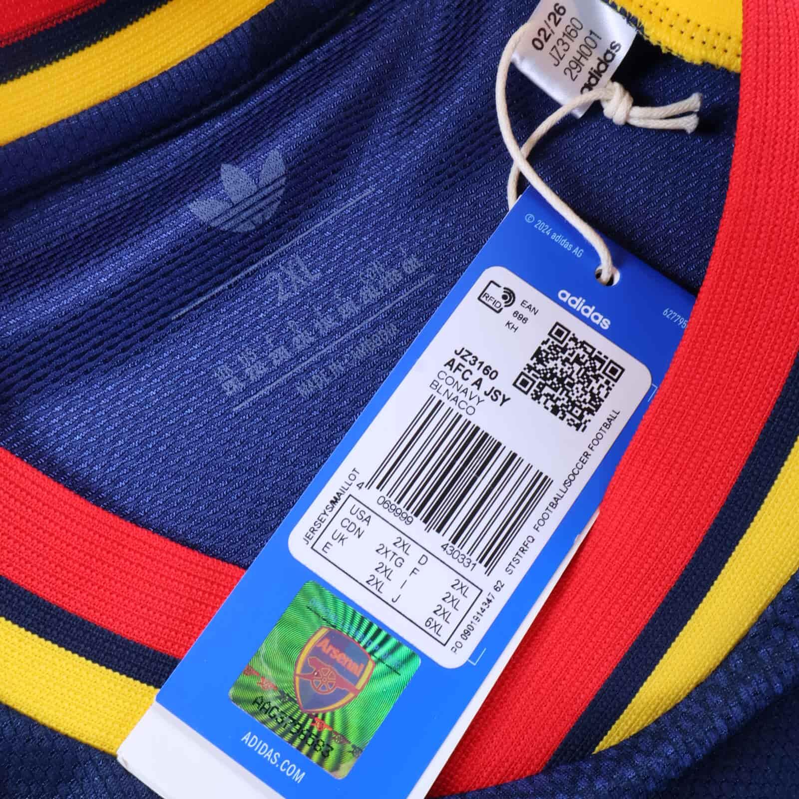 *NWT* Arsenal Rice #41 2026/27 Away Shirt - 2XL