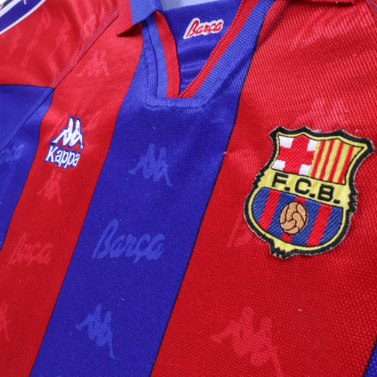 Barcelona Ronaldo #9 1995/97 Home Shirt - XL
