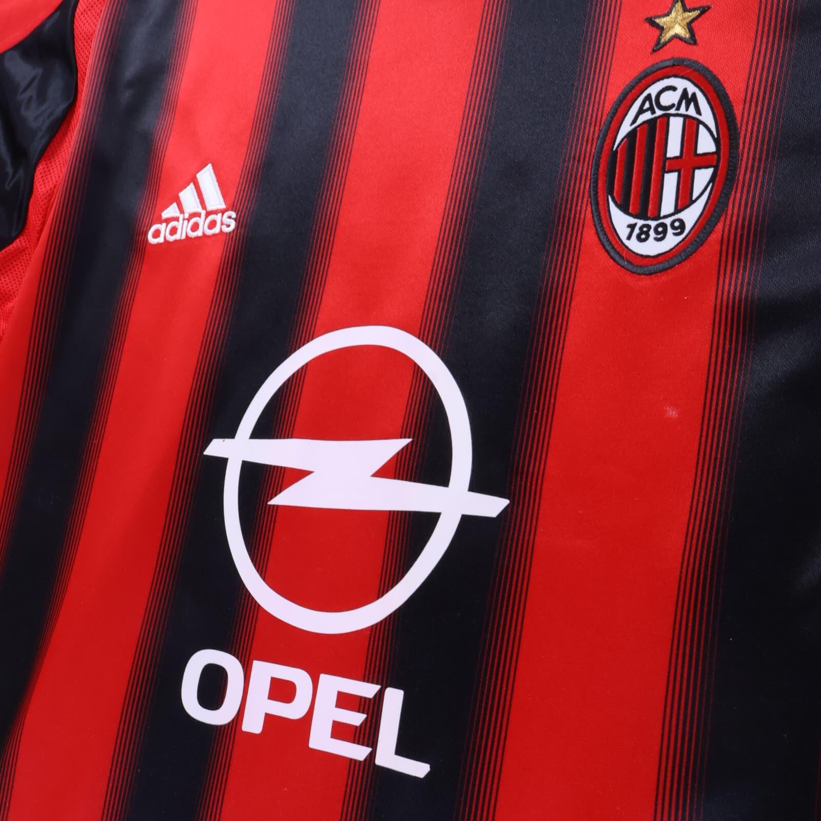 Ac Milan Maldini #3 2004/05 Home Shirt - L