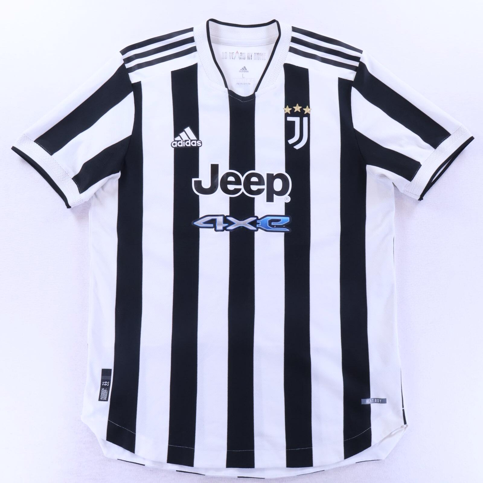 Juventus Chiesa #7 2021/22 Home Shirt - Player Issue - L