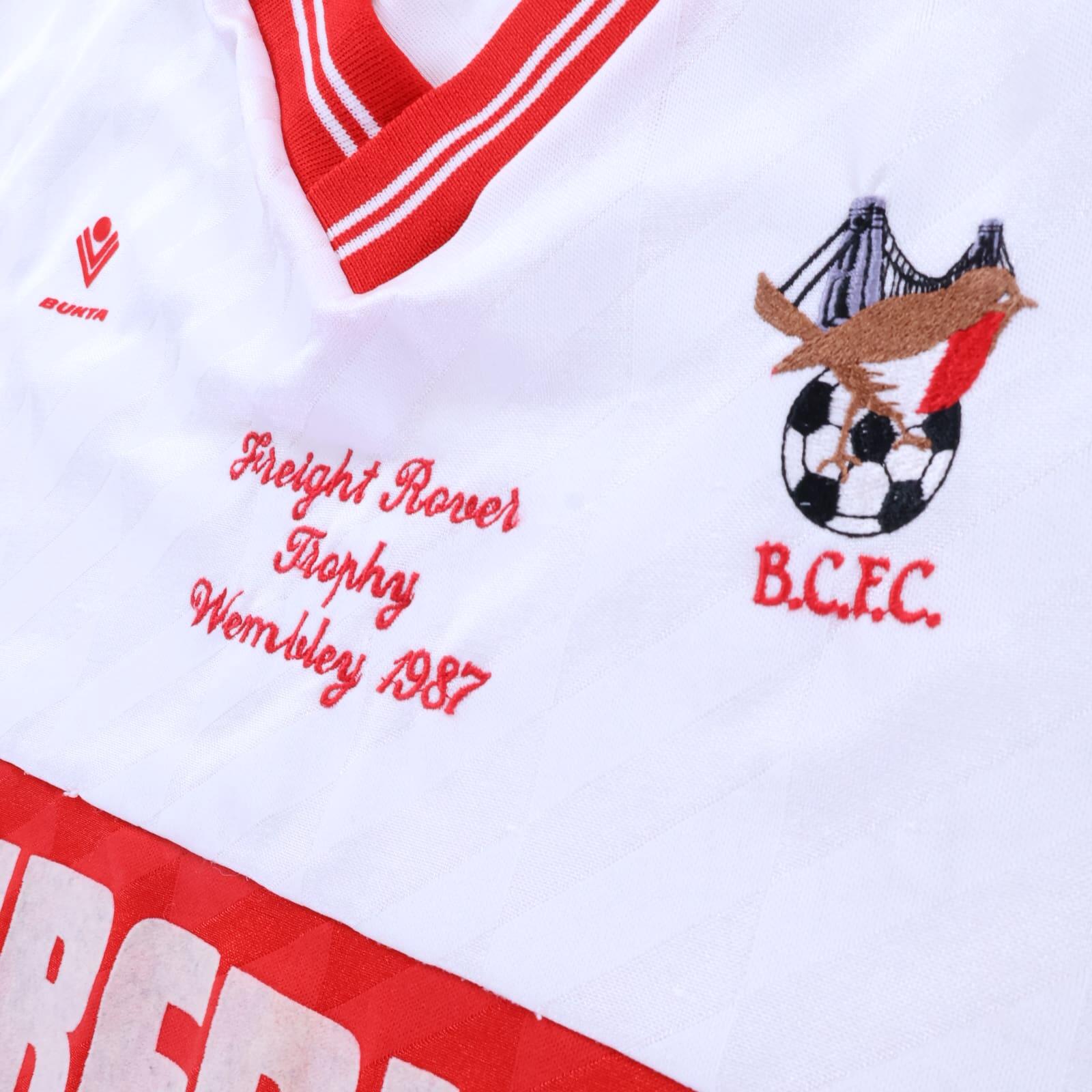 Bristol City F.C 1986/87 Away Shirt - L