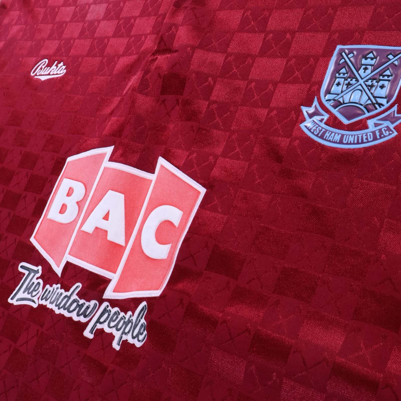 West Ham United 1990/91 Home Shirt - XL