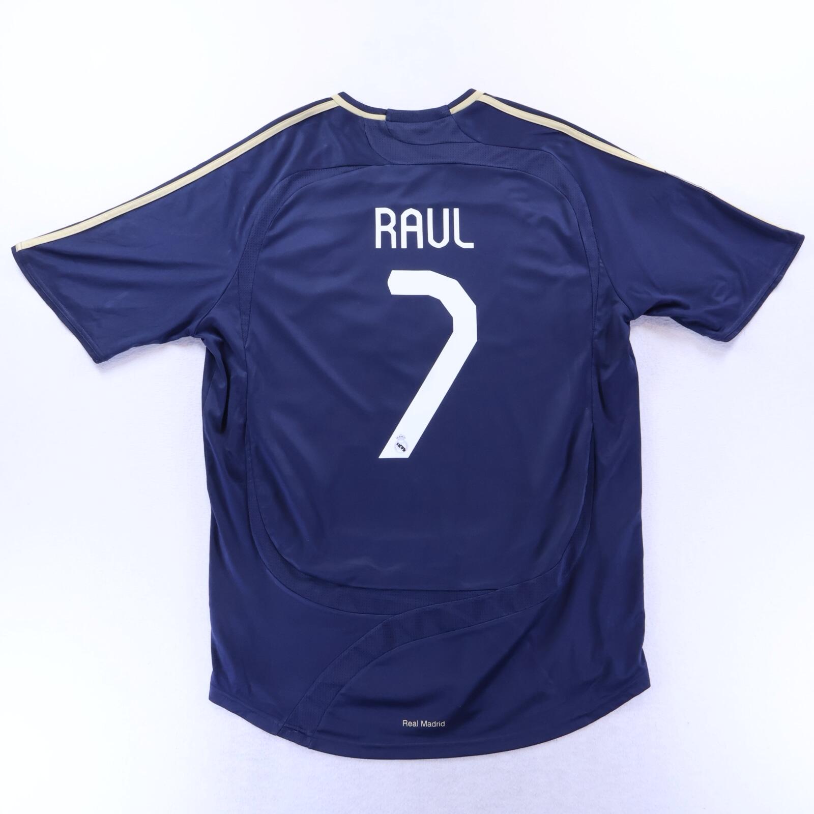 Real Madrid Raul #7 2007/08 Away Shirt - XL