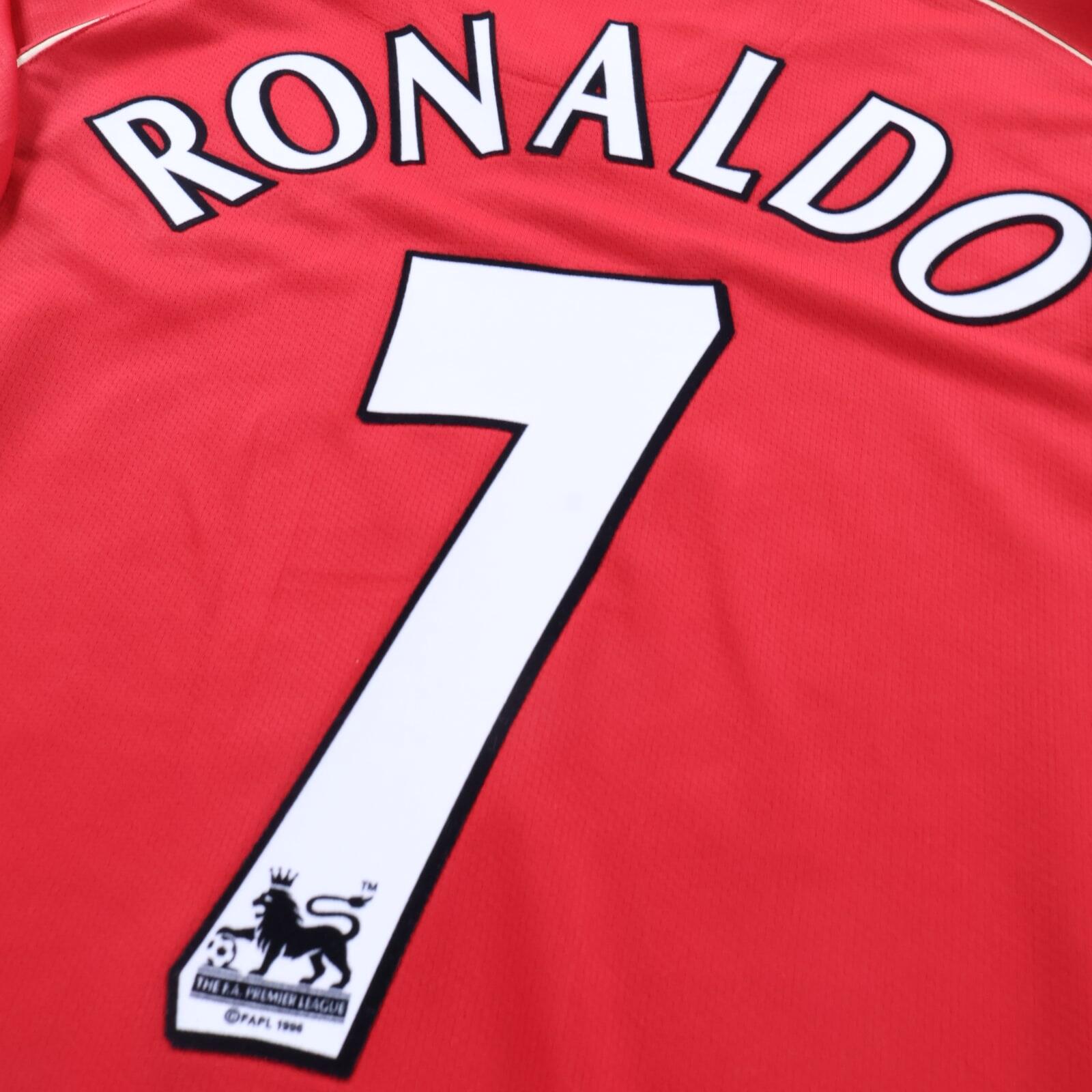 *MINT* Manchester United Ronaldo #7 2006/07 Home Shirt - M