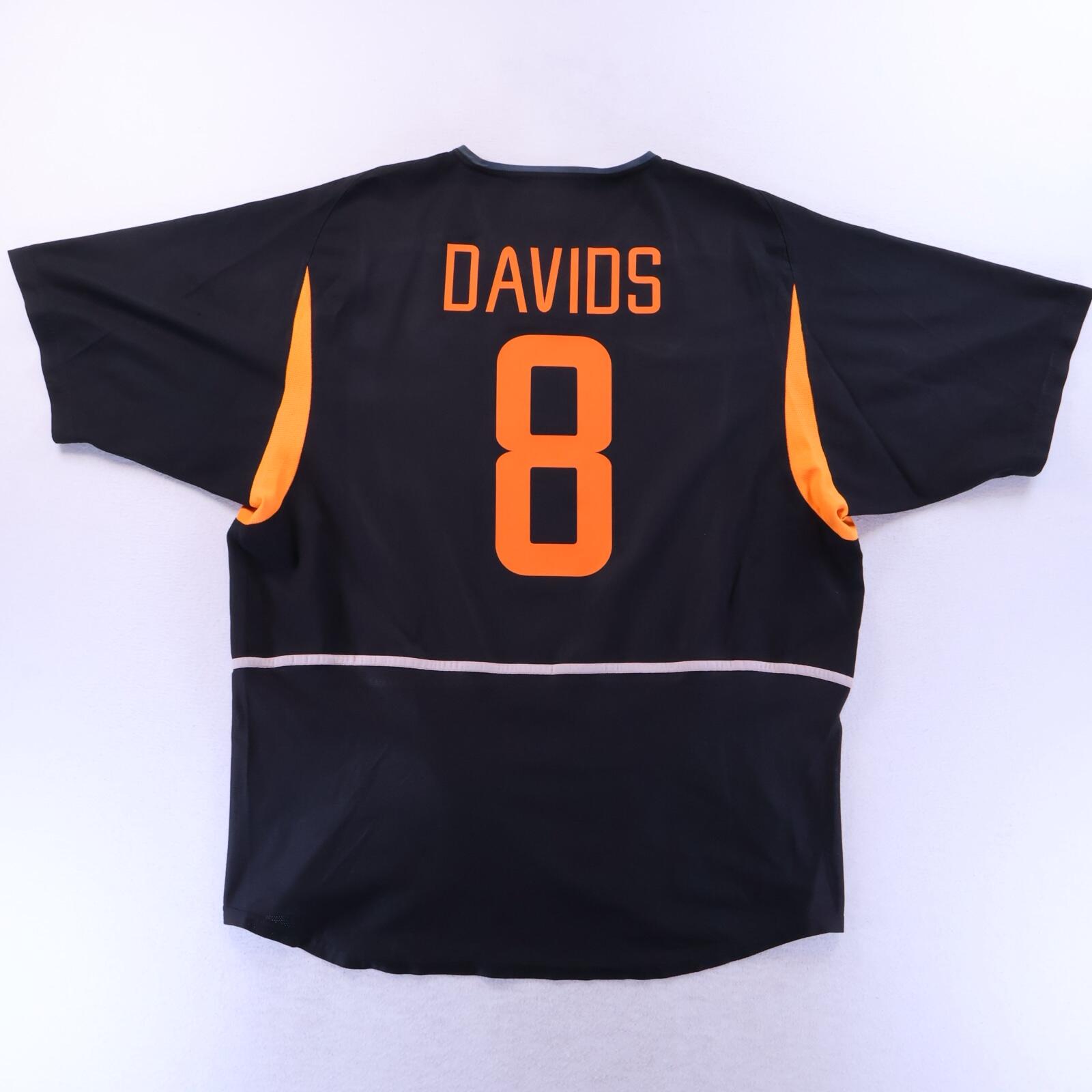 Netherlands Davids #8 2002/04 Away Shirt - 2XL