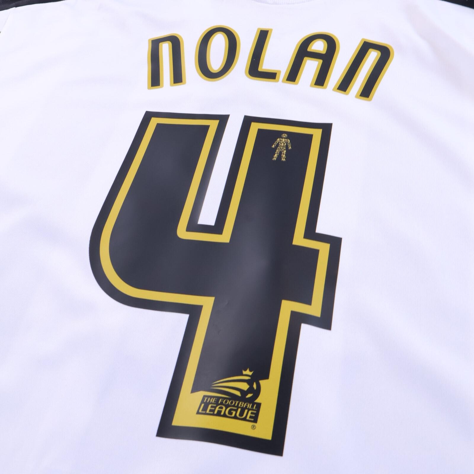 Newcastle United Nolan #4 2009/10 Home Shirt - L