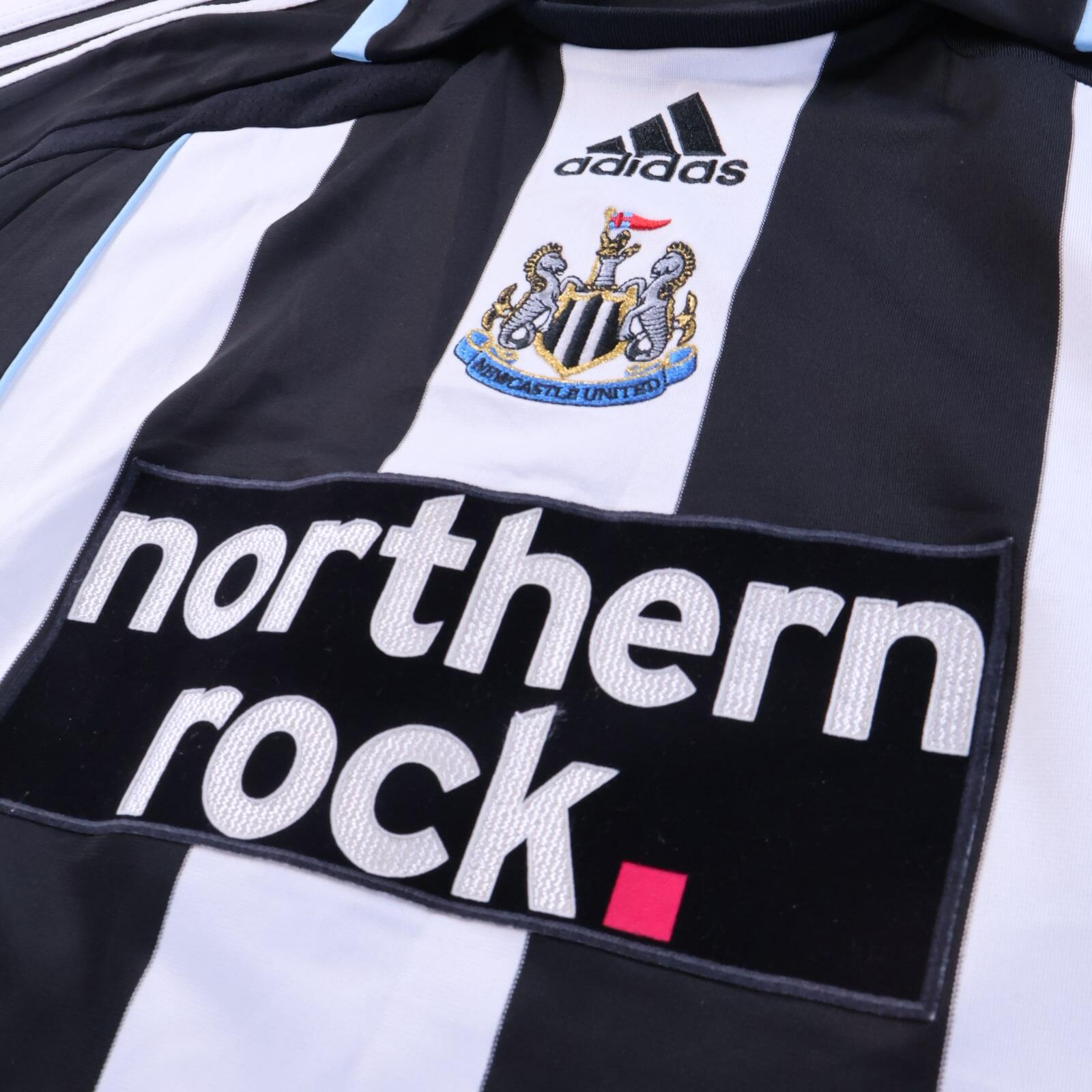 Newcastle United Martins #9 2007/09 Home Shirt - L