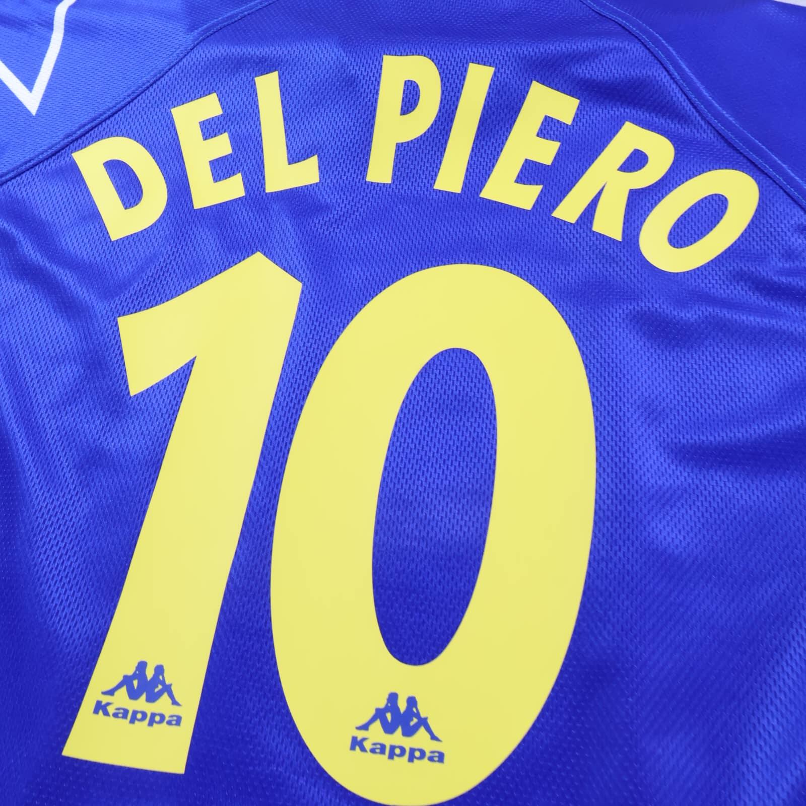 Juventus Del Piero #10 1996/97 Away Shirt - Long Sleeve - L