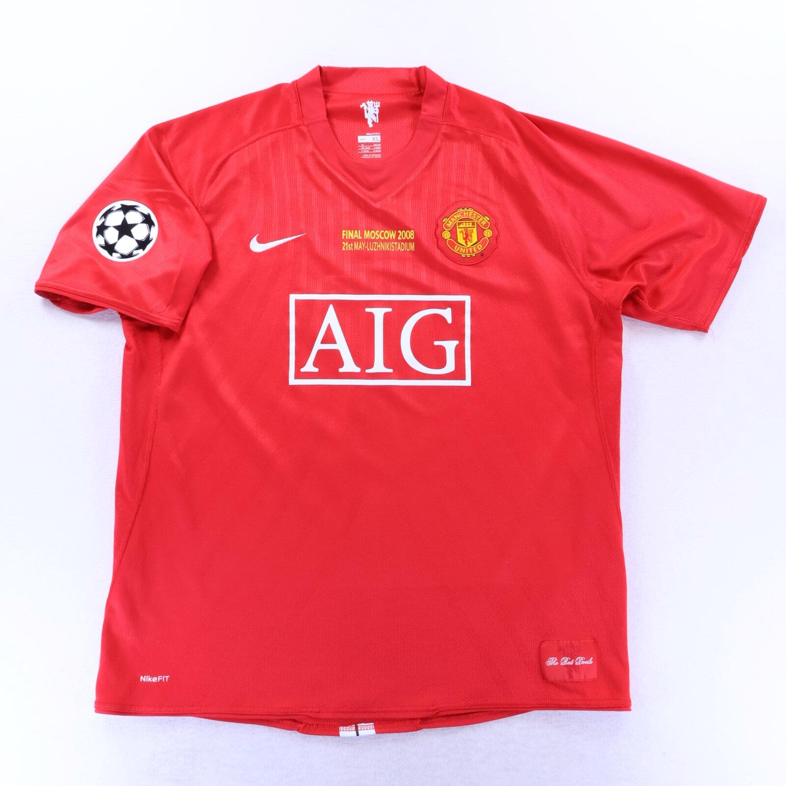 Manchester United Ronaldo #7 2007/09 Home Shirt - XL