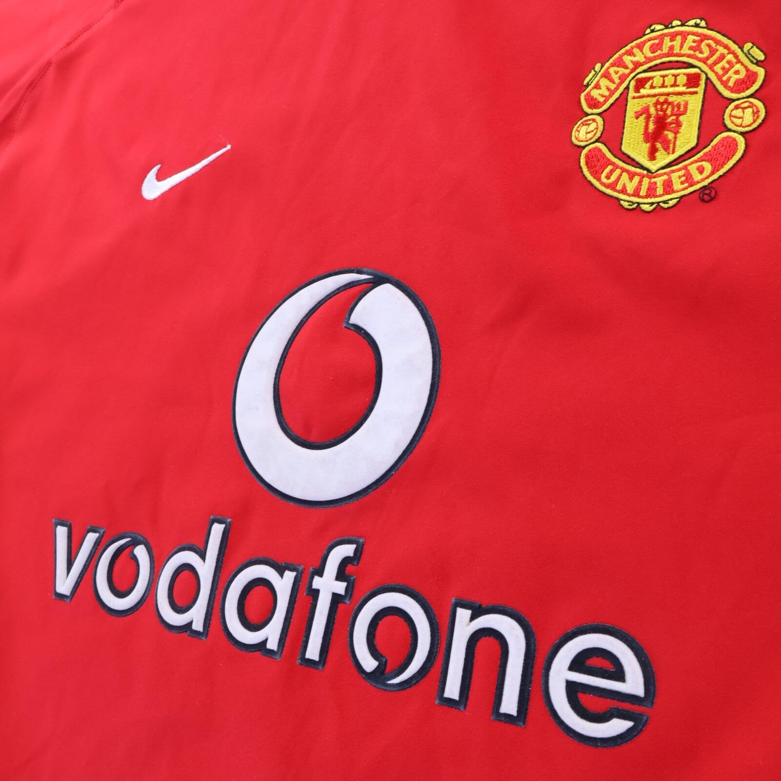 Manchester United Ronaldo #7 2002/04 Home Shirt - Long Sleeve - M