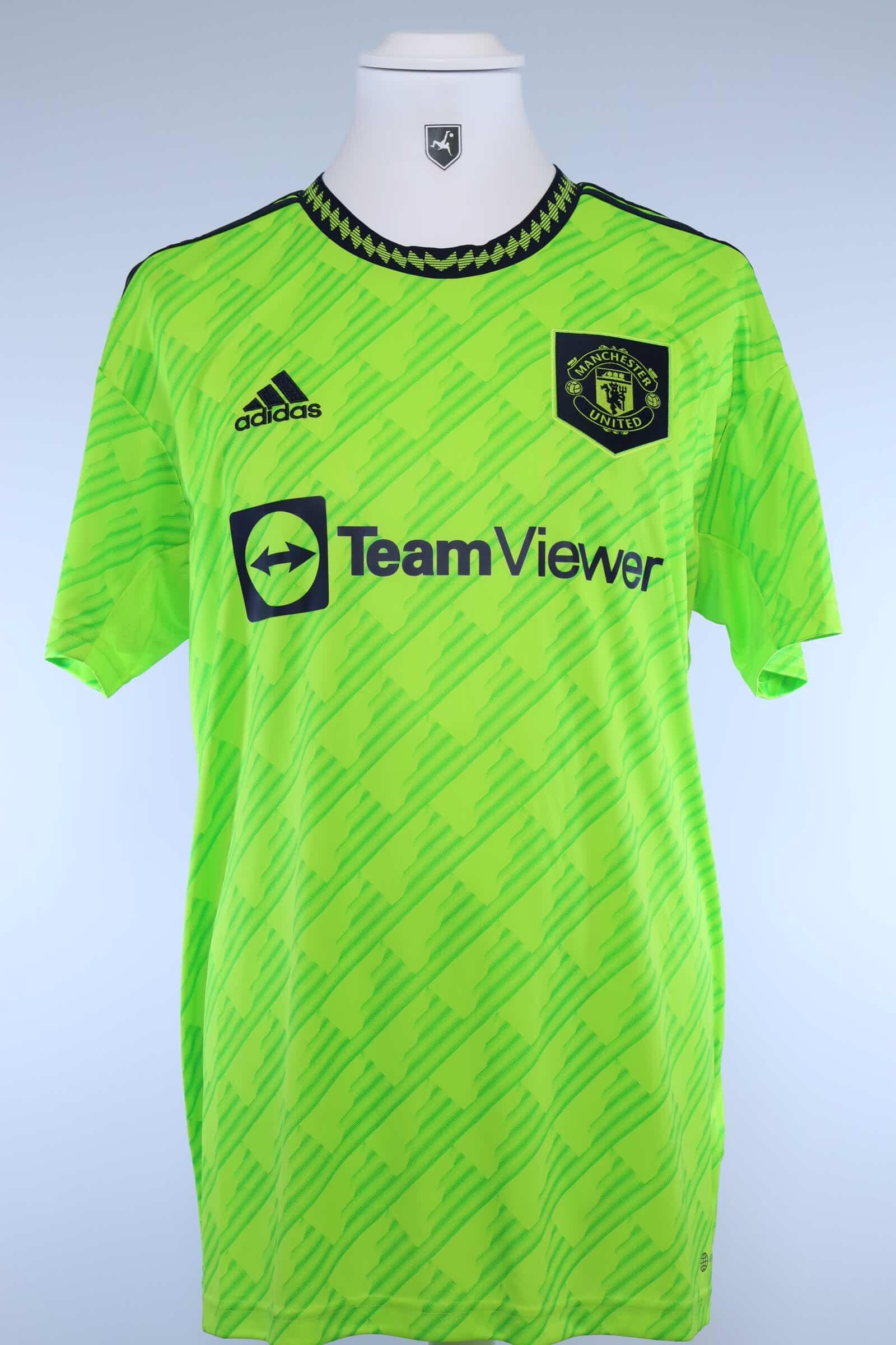 Manchester United 2022/23 B. Fernandes #8 Third Shirt - L Authenic Original Football Shirt