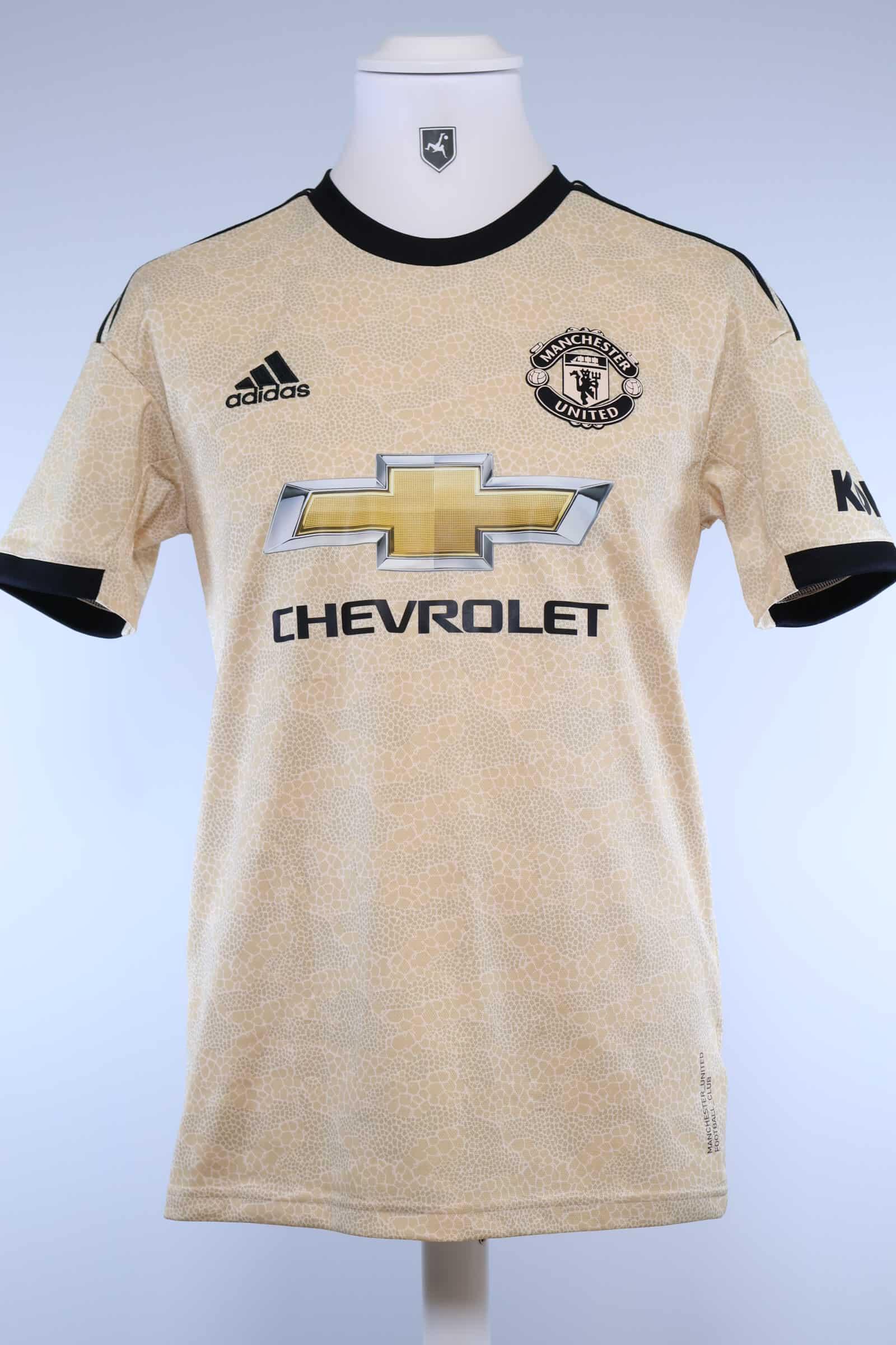Manchester United 2019/20 Solskjaer #20 Away Shirt - S Authenic Original Football Shirt