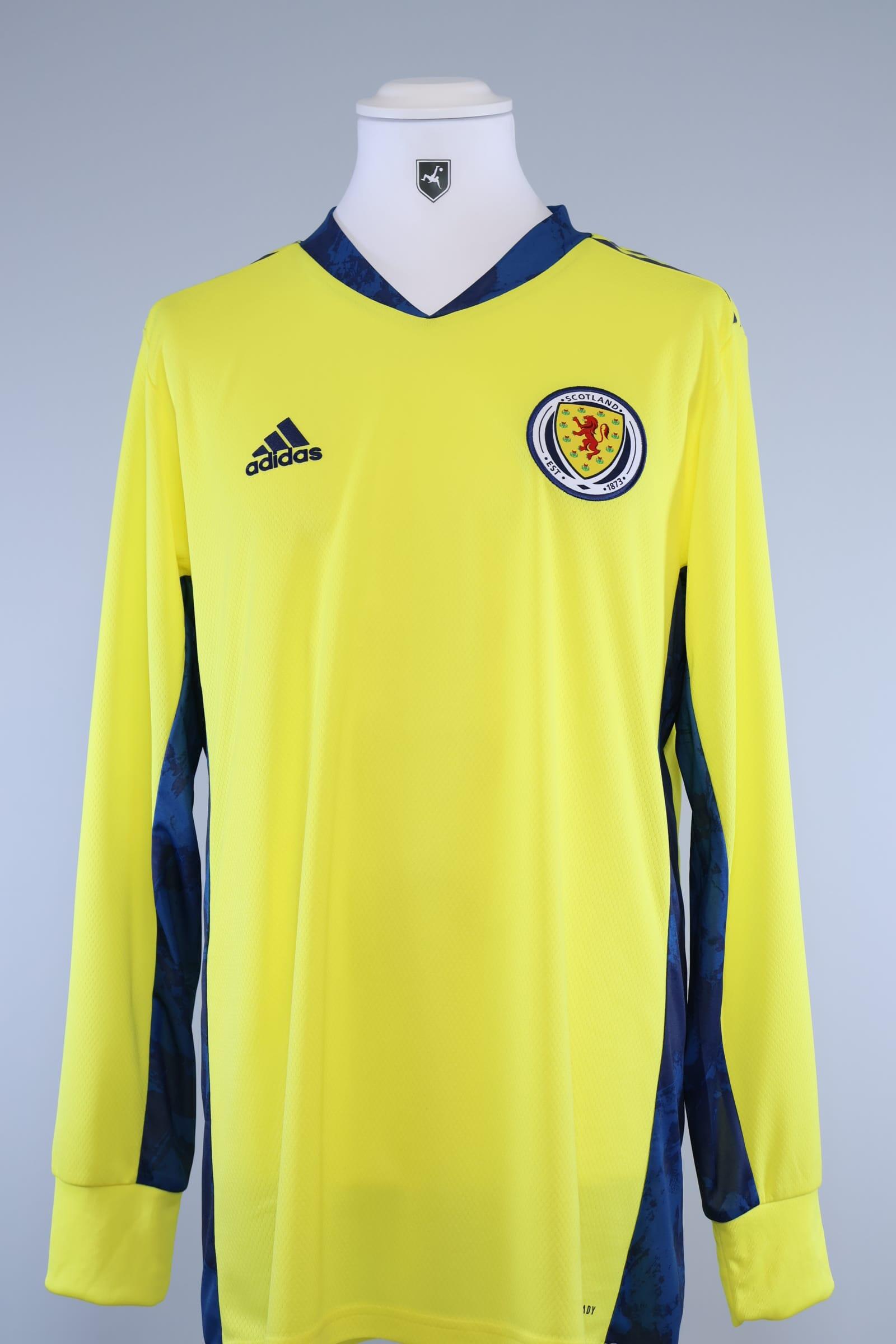 Scotland 2020/21 Goalkeeper Shirt - LAuthentic Original Football Shirt