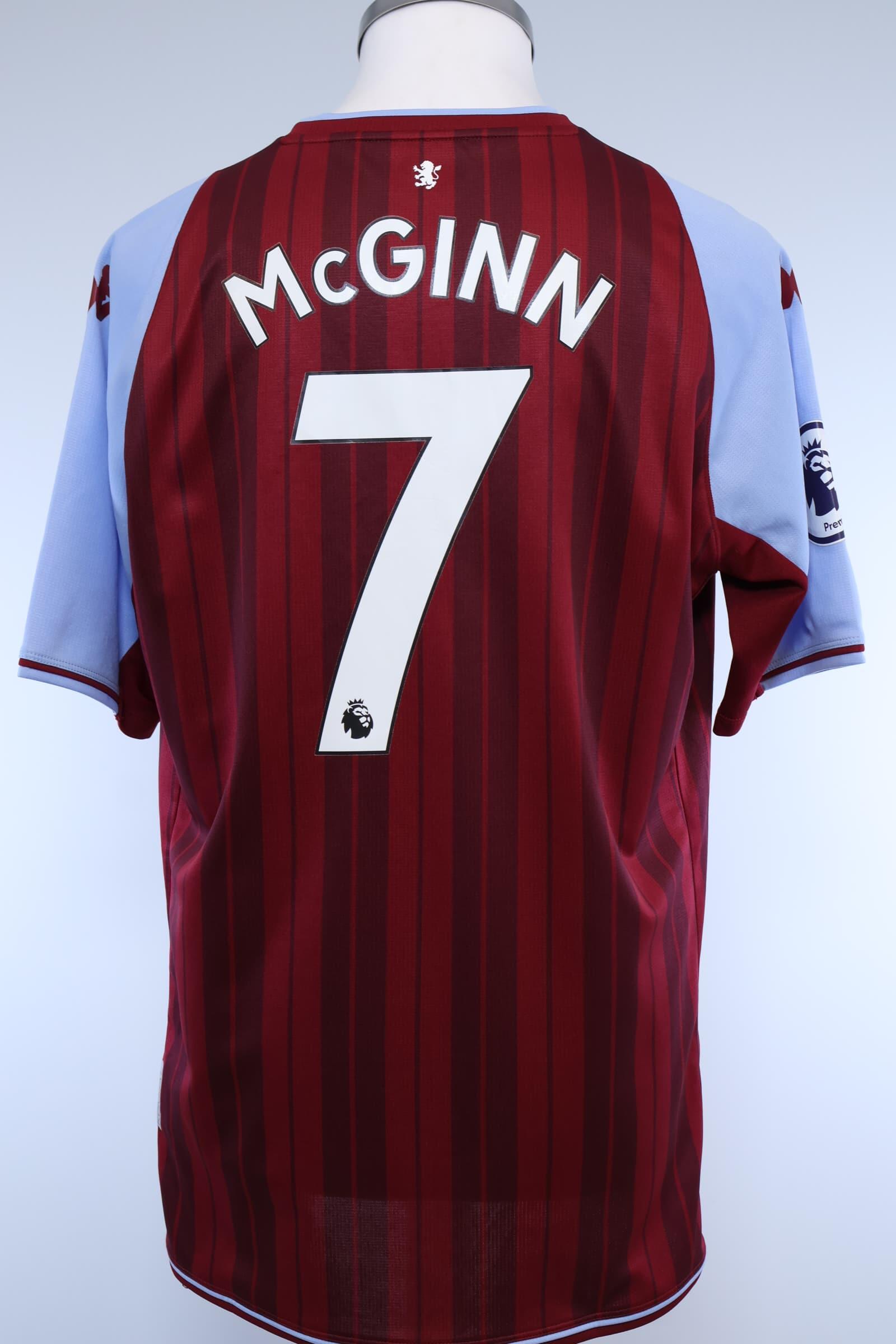 Aston Villa 2020/21 Mcginn #7 Home Shirt - XLAuthentic Original Football Shirt
