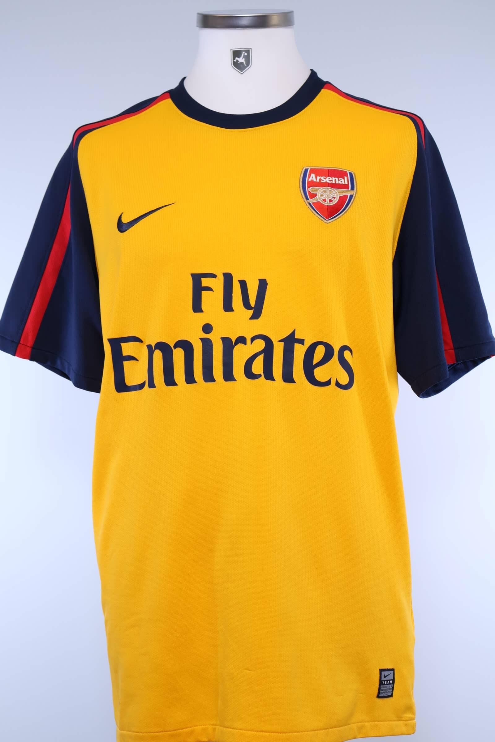 Arsenal 2008/09 Eboue #27 Away Shirt - L Authenic Original Football Shirt