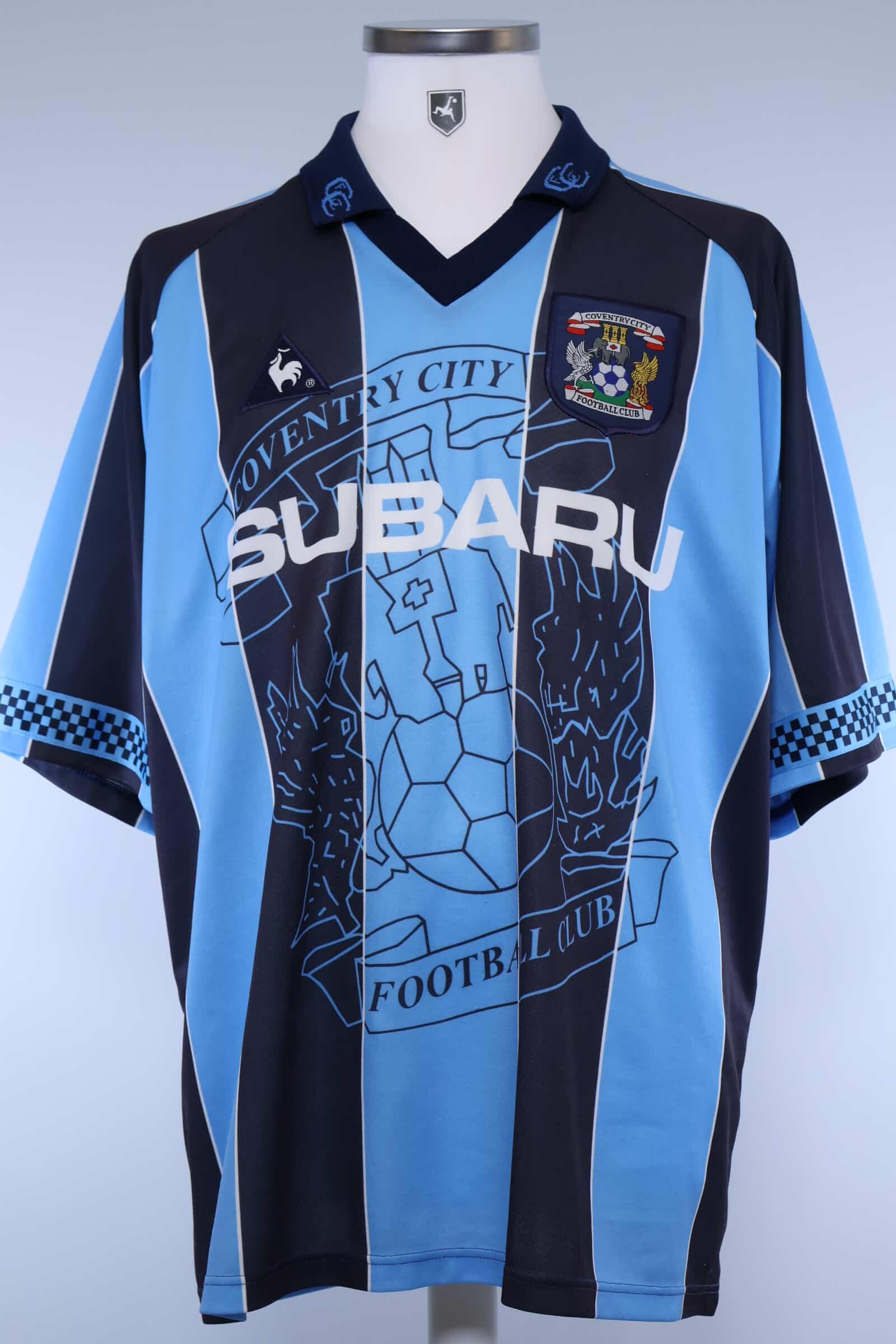 Coventry City F.C 1996/97 Home Shirt - XLAuthentic Original Football Shirt