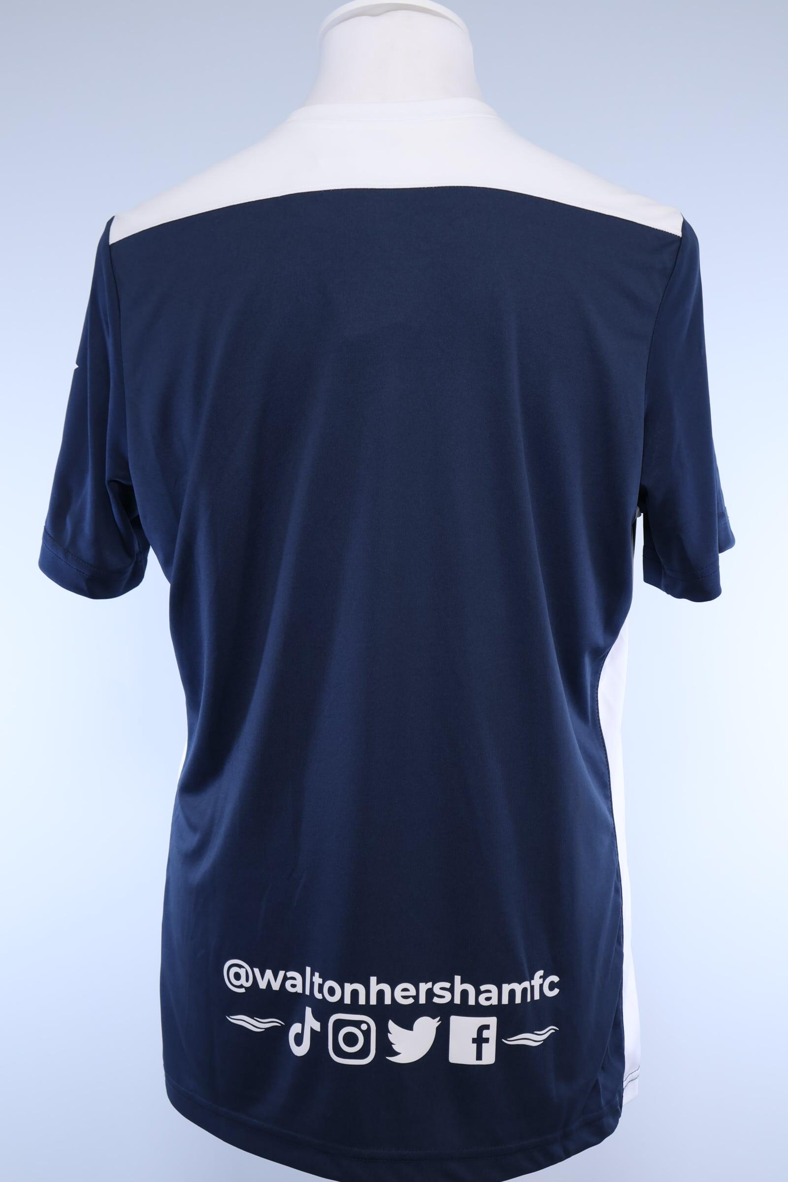 Walton & Hersham 2021/22 Away Shirt - L Authenic Original Football Shirt