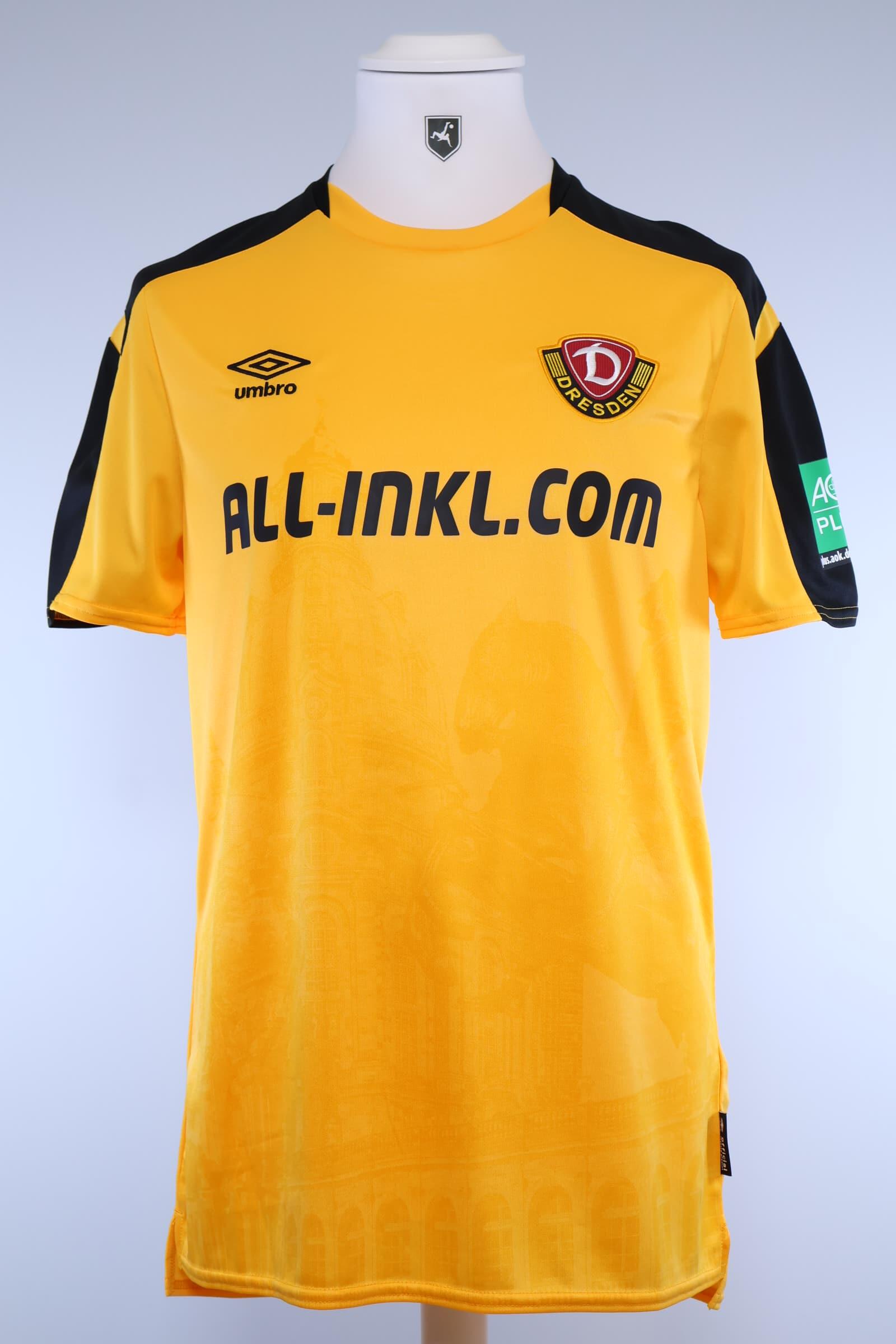 Dynamo Dresden 2021/22 Home Shirt - LAuthentic Original Football Shirt