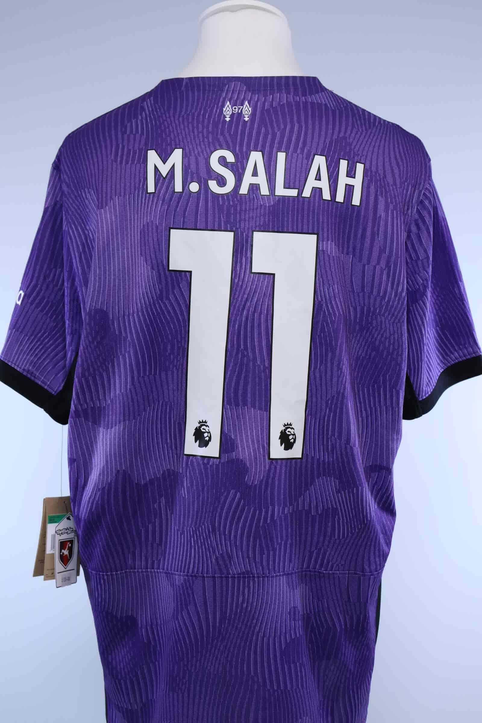 Liverpool F.C 2023/24 M. Salah #11 Third Shirt - XLAuthentic Original Football Shirt