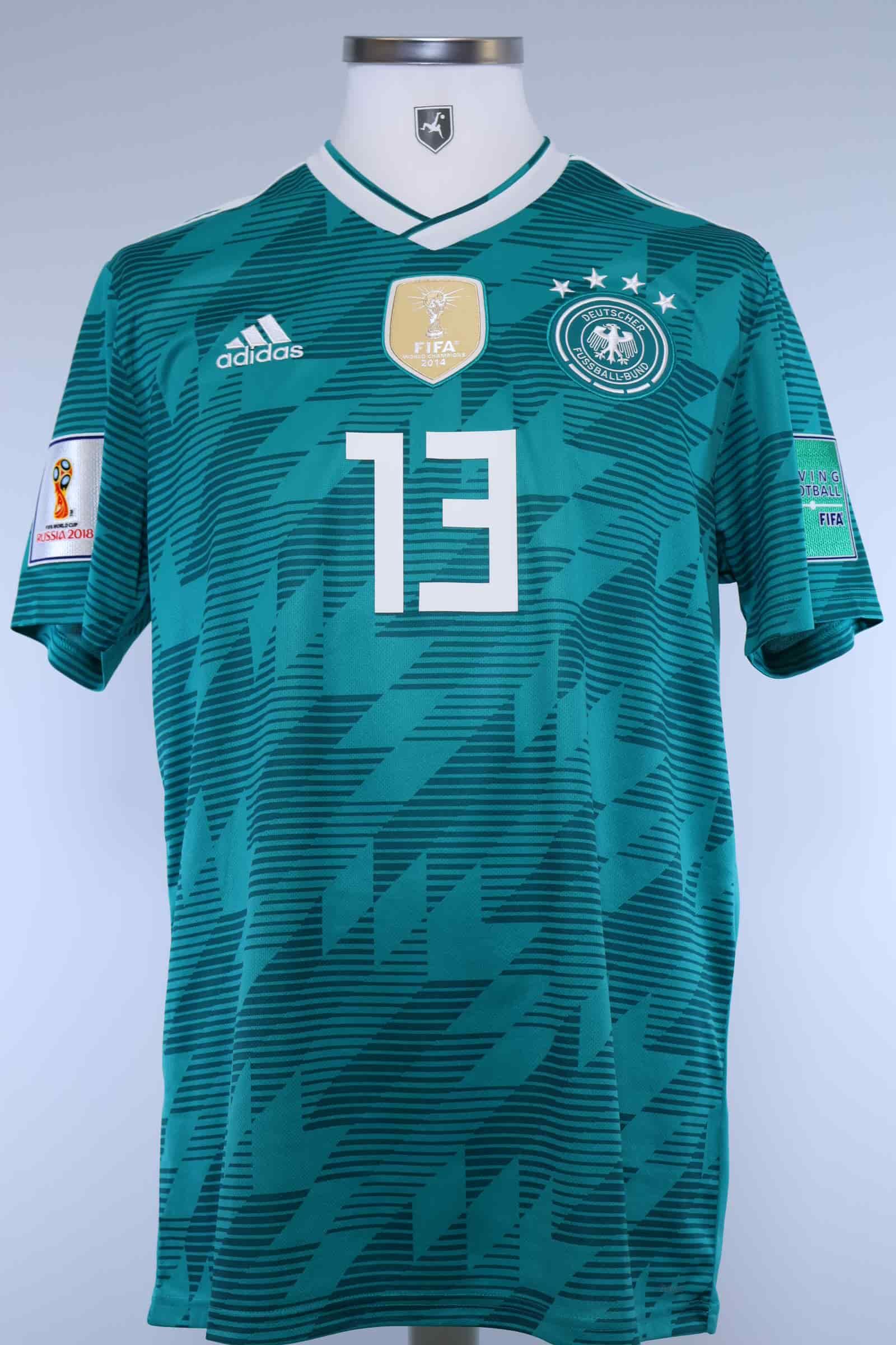 Germany 2018/19 Müller #13 Away Shirt - LAuthentic Original Football Shirt