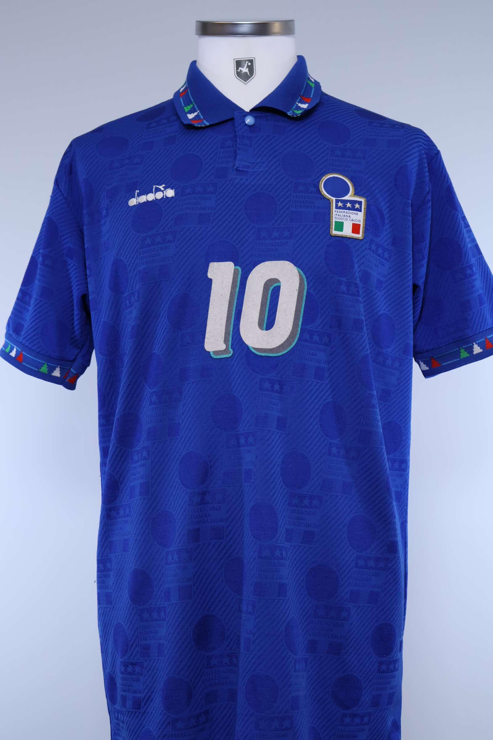 Italy 1993/94 R. Baggio #10 Home Shirt - LAuthentic Original Football Shirt