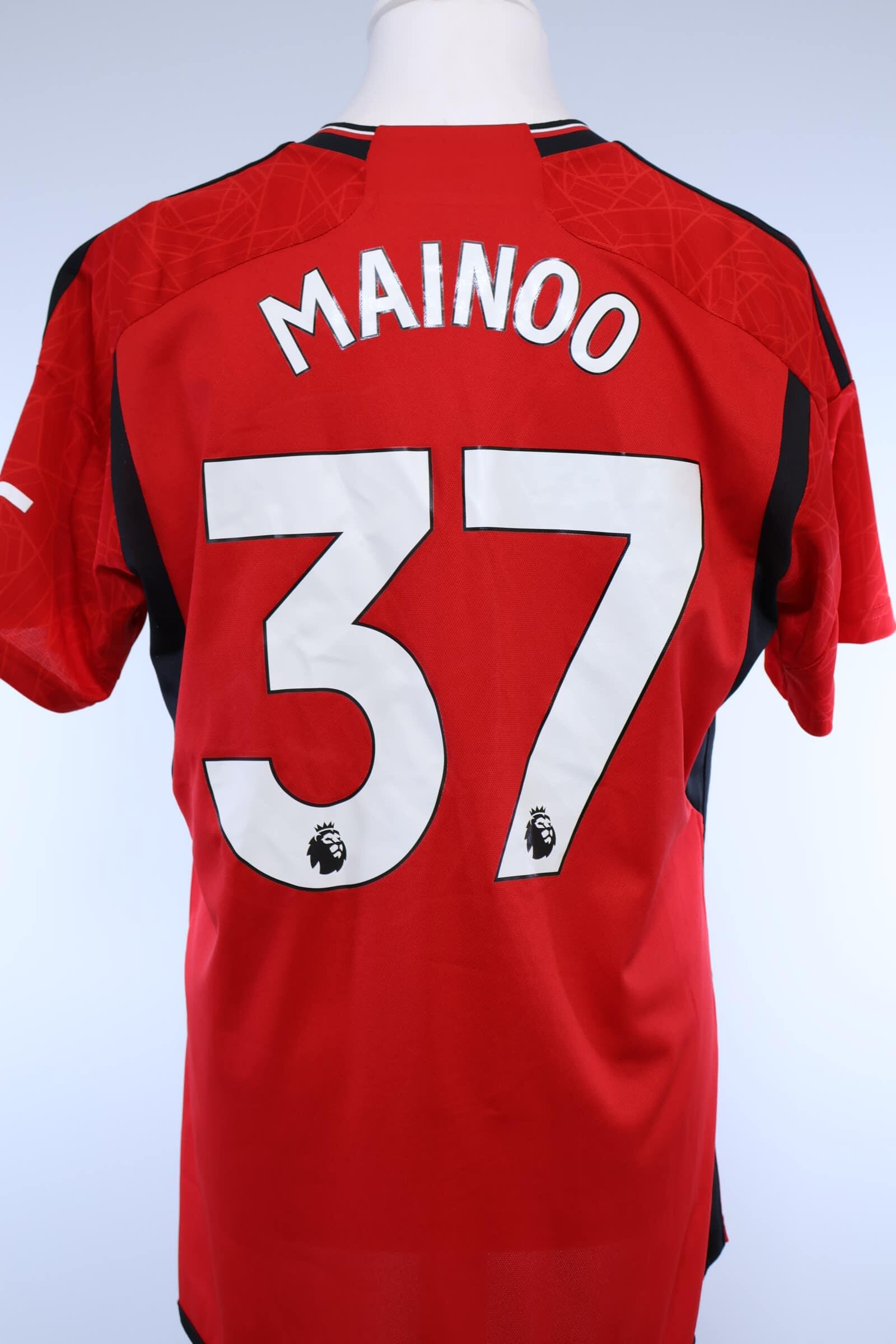 Manchester United 2023/24 Mainoo #37 Home Shirt - LAuthentic Original Football Shirt
