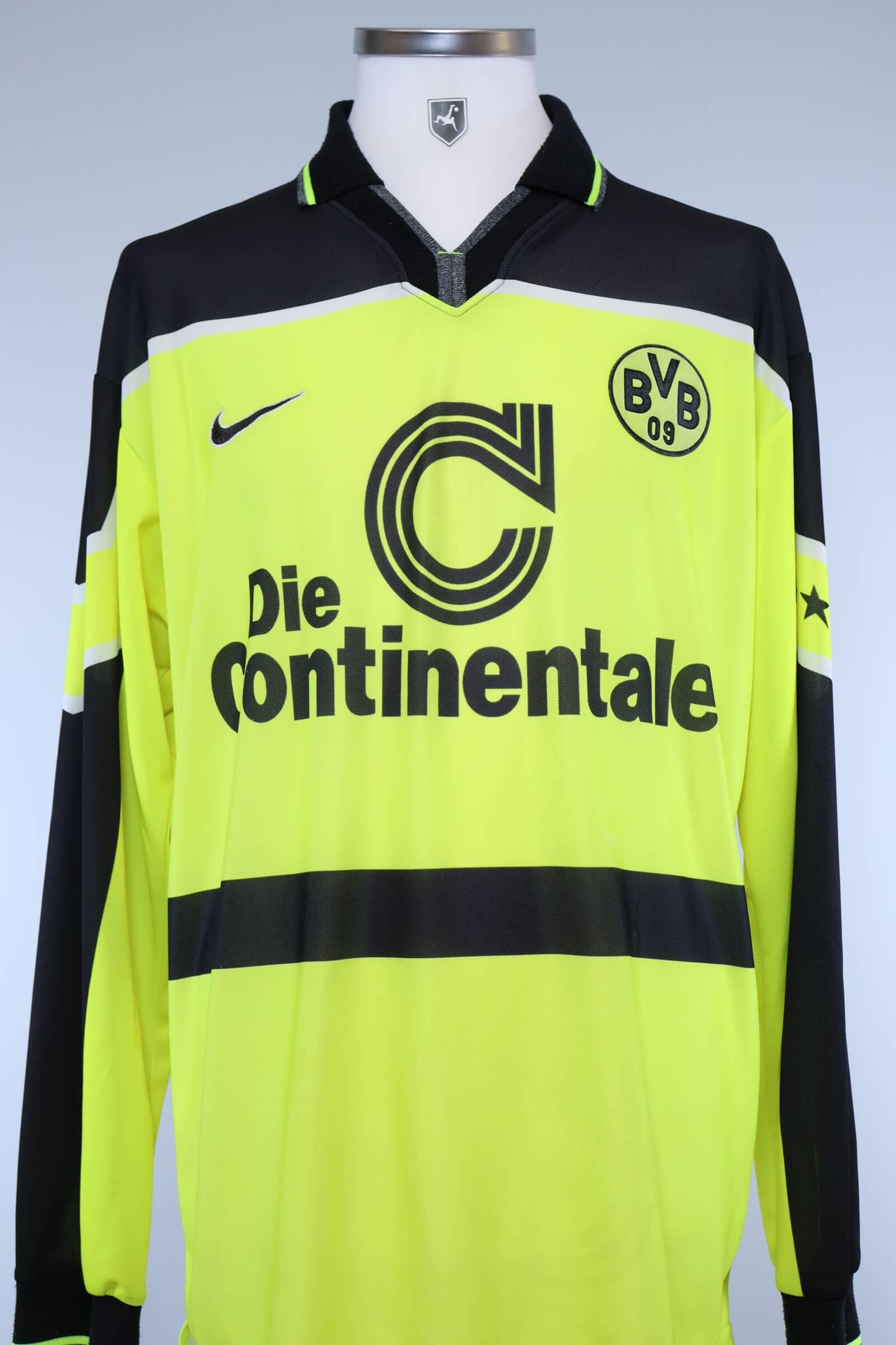 Borussia Dortmund 1997/98 Home Shirt - XLAuthentic Original Football Shirt