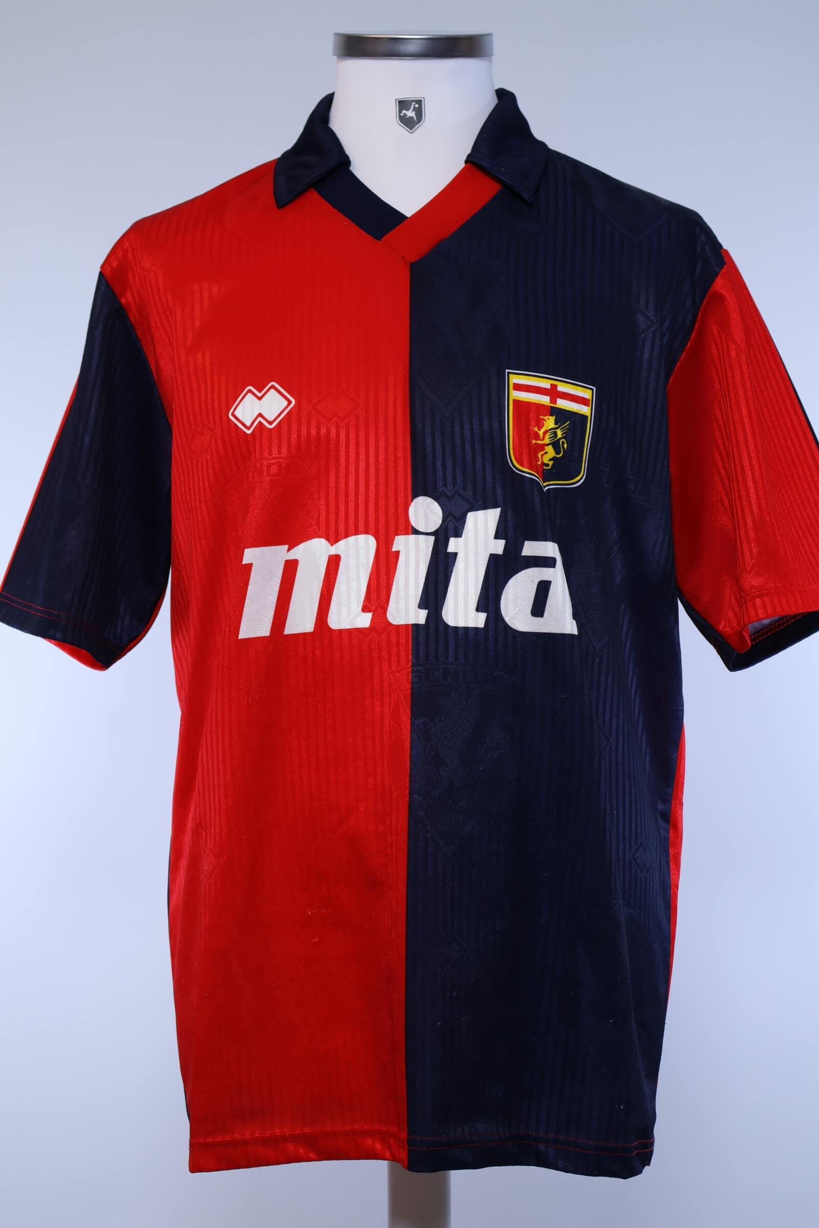 Genoa 1990/91 Home Shirt - LAuthentic Original Football Shirt