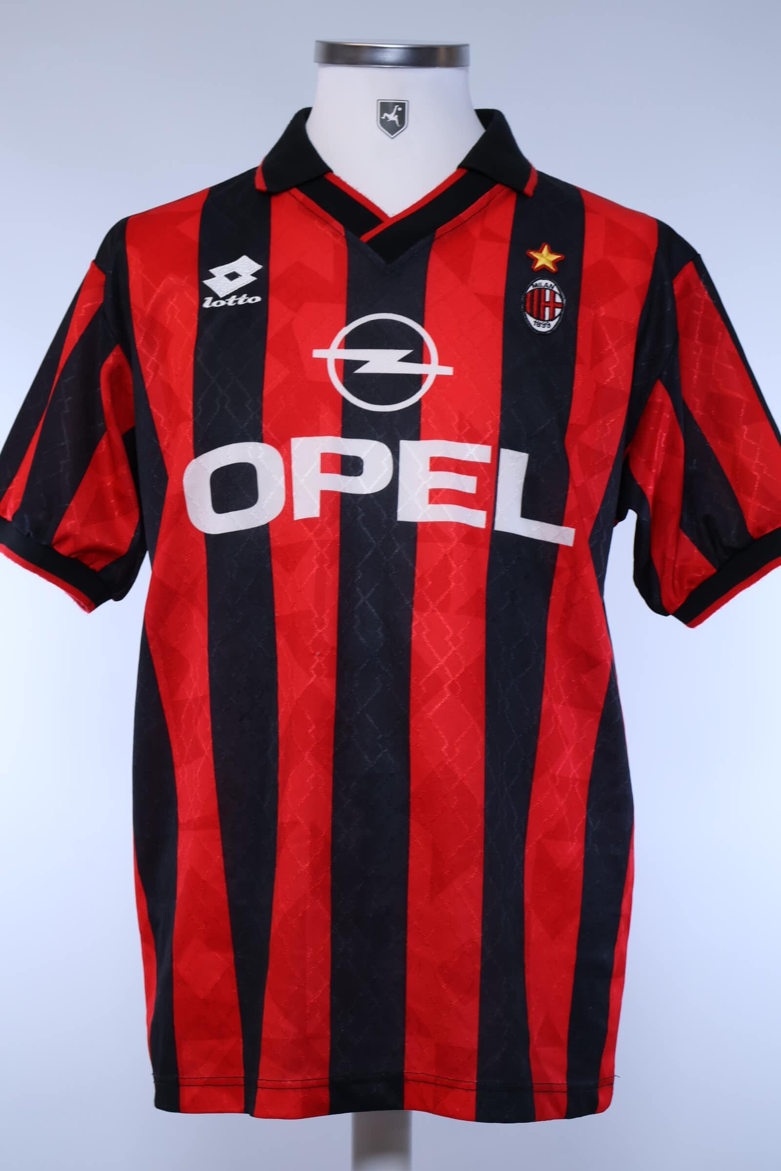 Ac Milan 1995/96 Home Shirt - MAuthentic Original Football Shirt