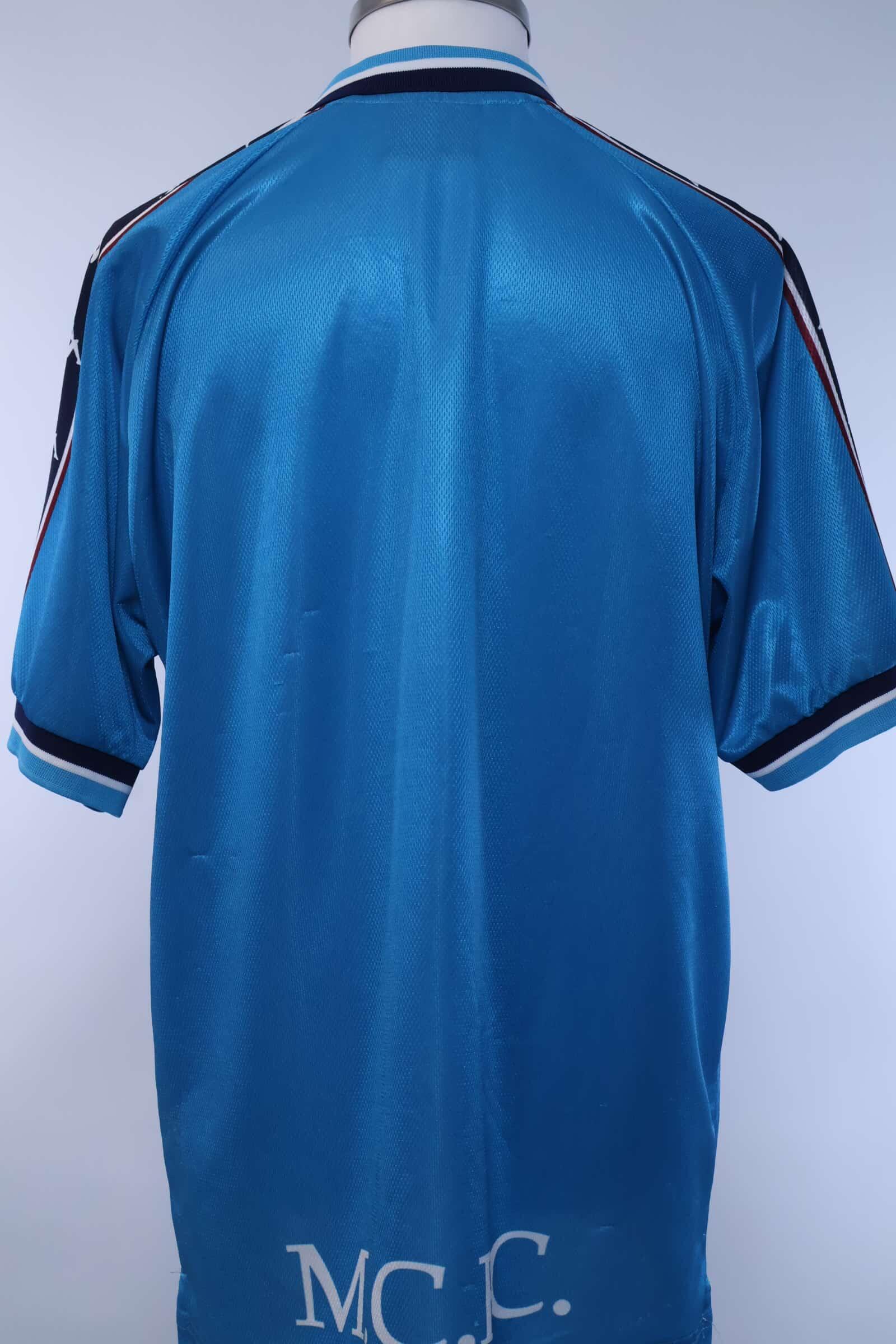 Manchester City 1997/99 Home Shirt - XL Authenic Original Football Shirt