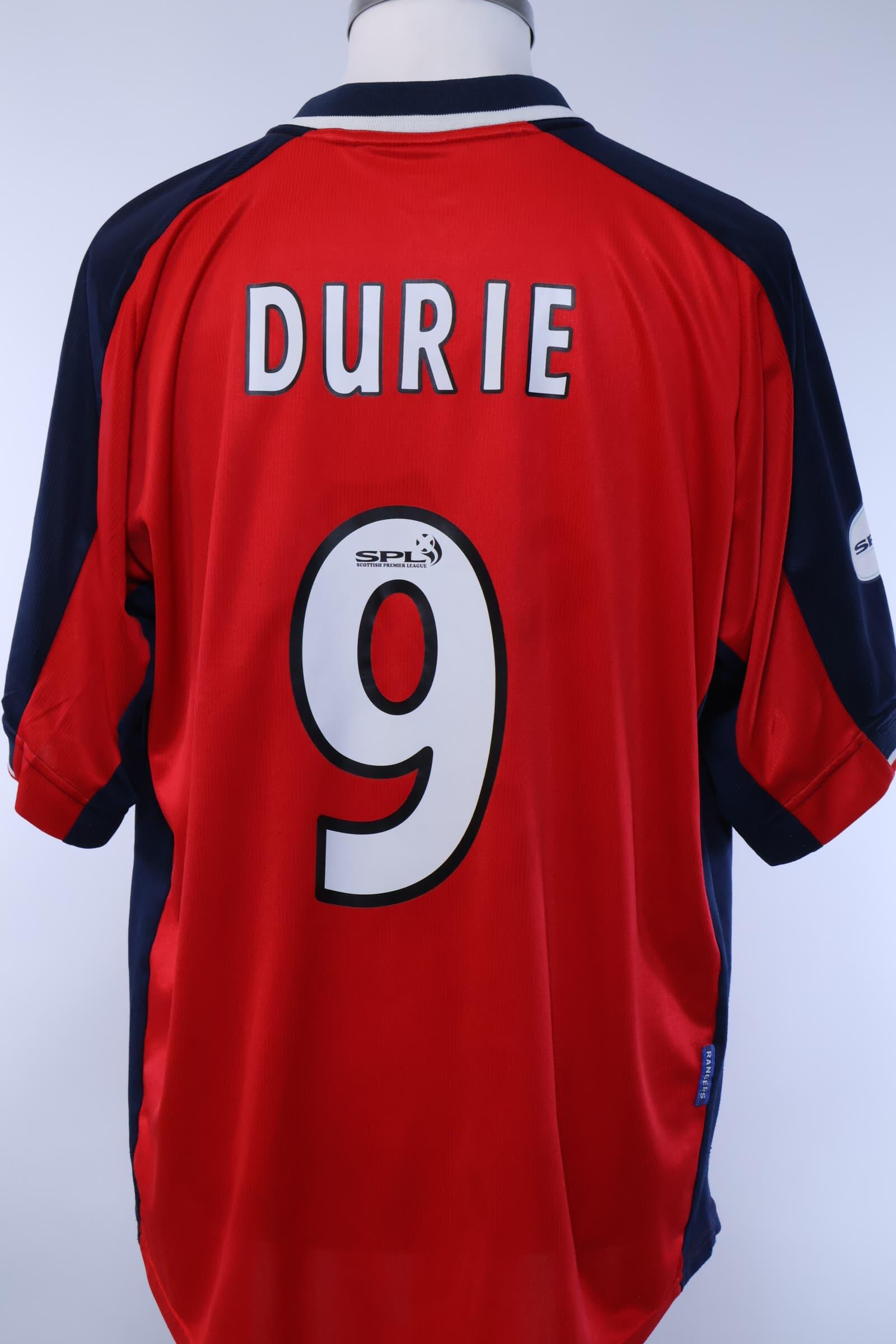 Rangers FC 1998/99 Durie #9 Away Shirt - XLAuthentic Original Football Shirt