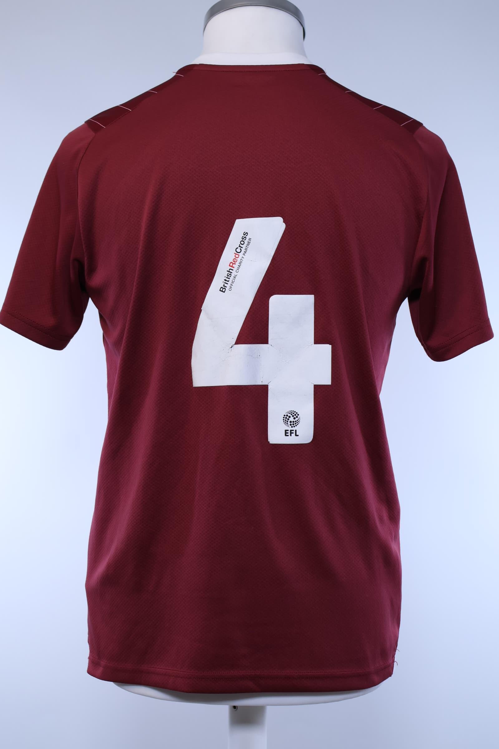 Northampton Fc. 2023/24 #4 Home Shirt - M Authenic Original Football Shirt