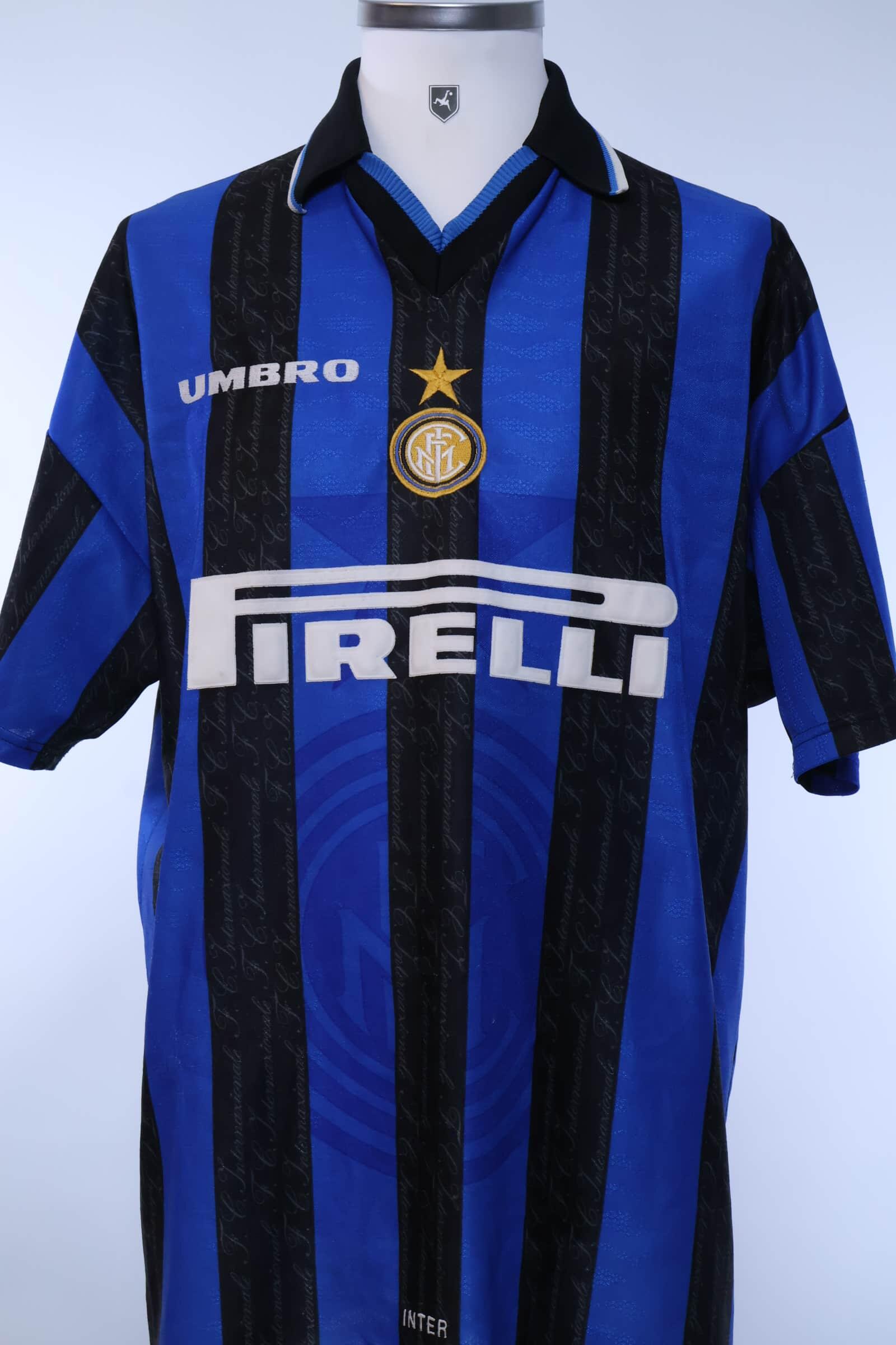 Inter Milan 1997/98 Ronaldo #10 Home Shirt - XL Authenic Original Football Shirt