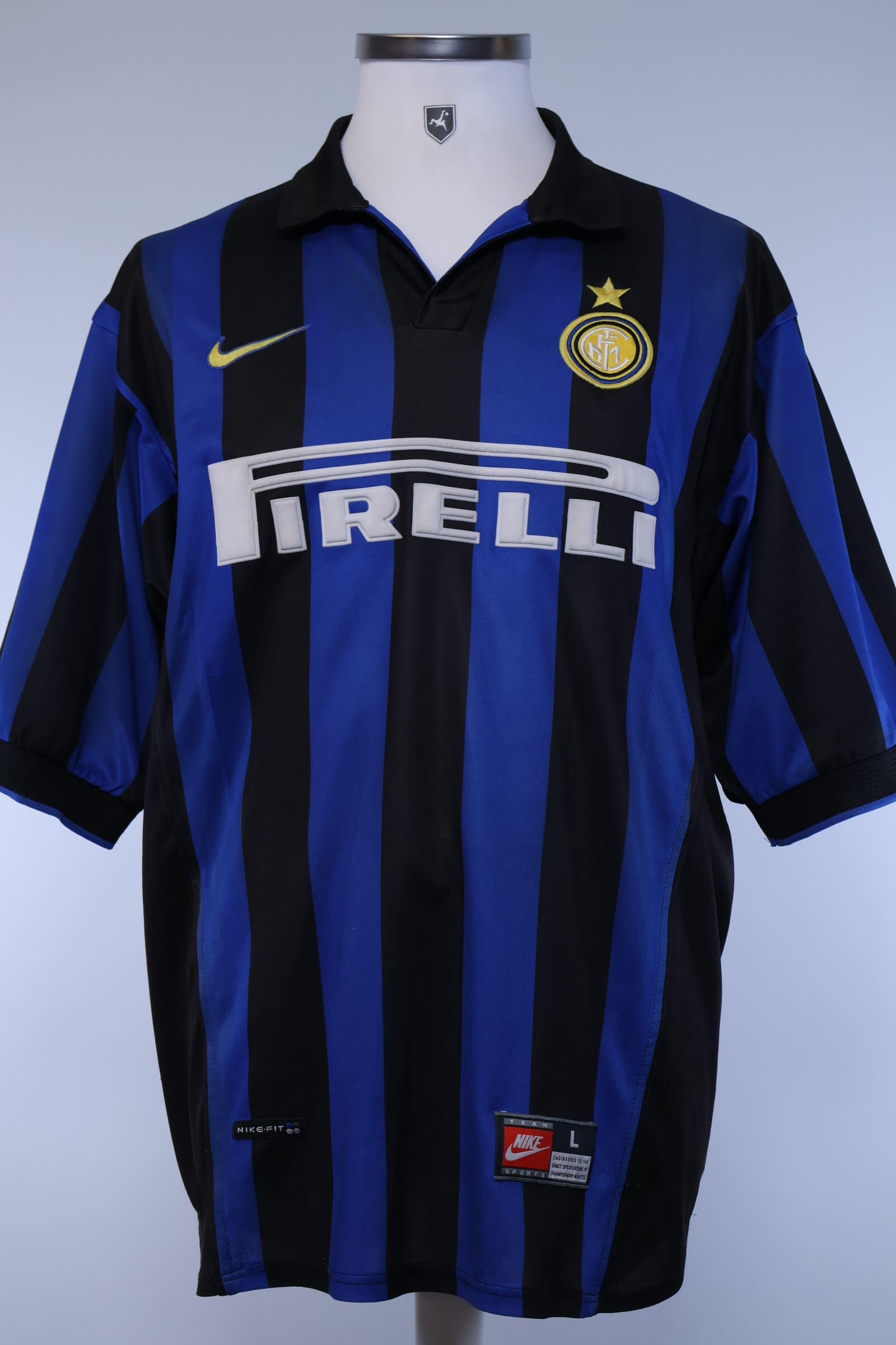 Inter Milan 1998/99 Home Shirt - LAuthentic Original Football Shirt