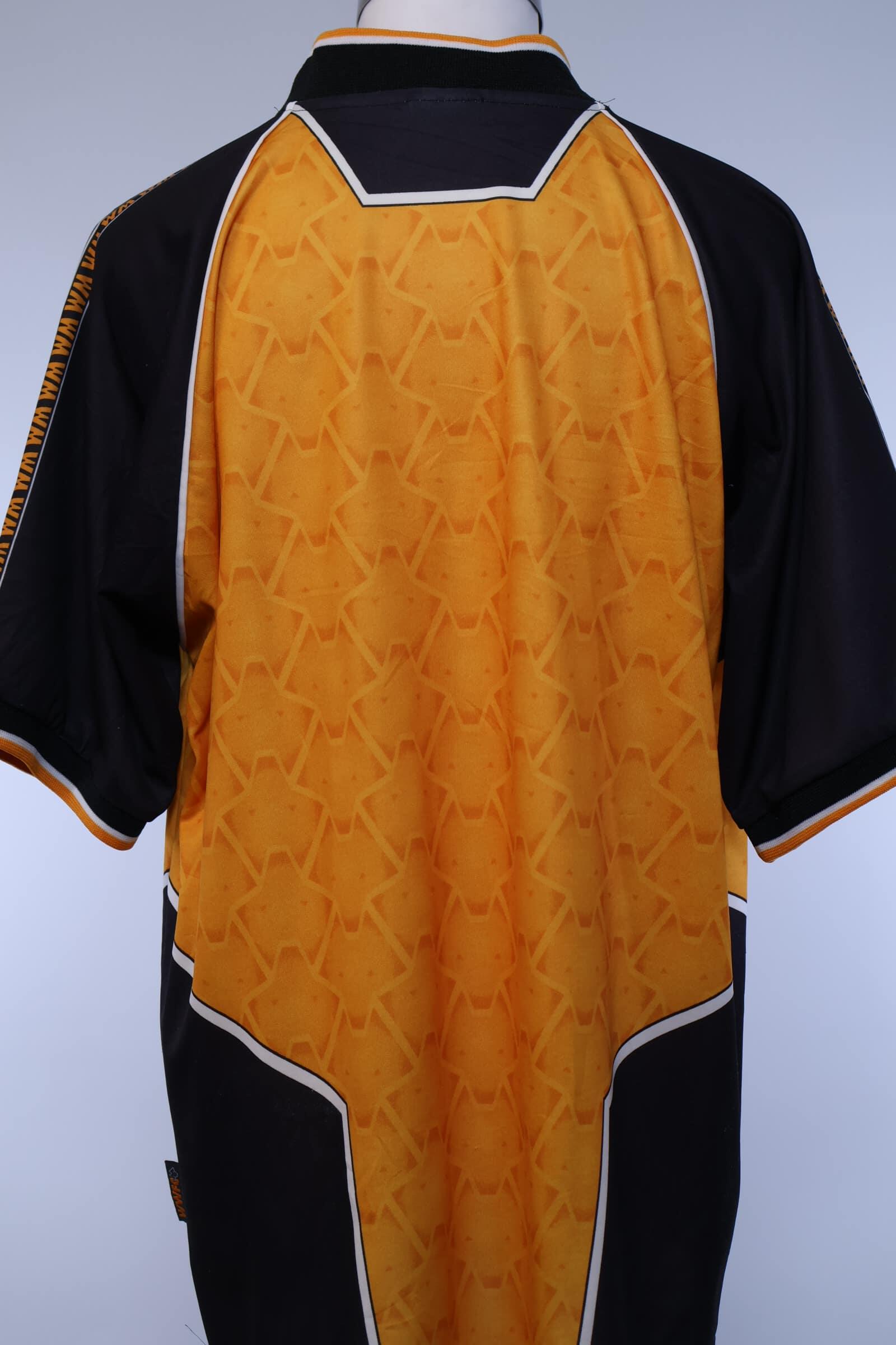 Wolverhampton Wanderes F.C 1996/98 Home Shirt - L Authenic Original Football Shirt