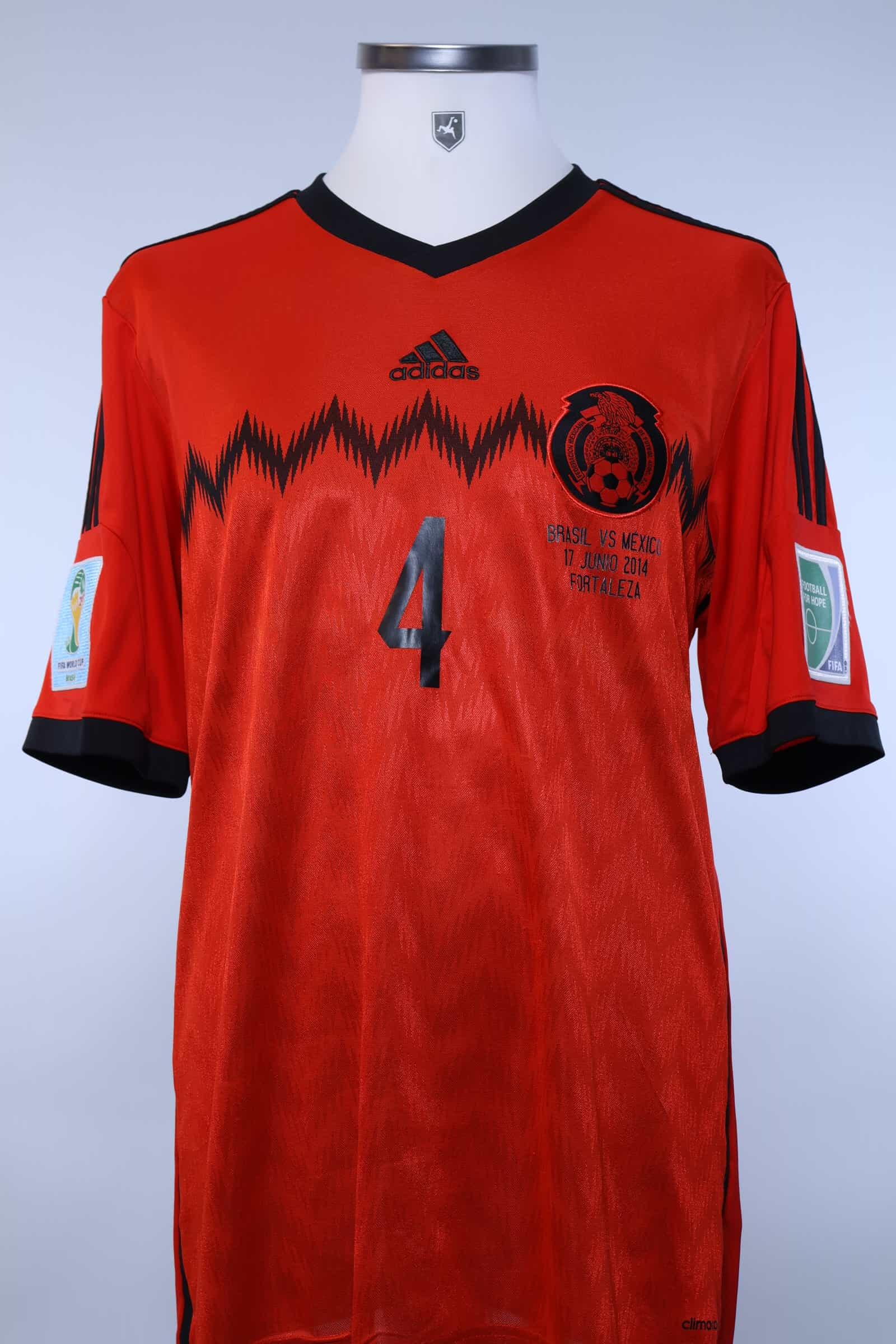 Mexico 2013/15 R. Marquez #4 Away Shirt - LAuthentic Original Football Shirt