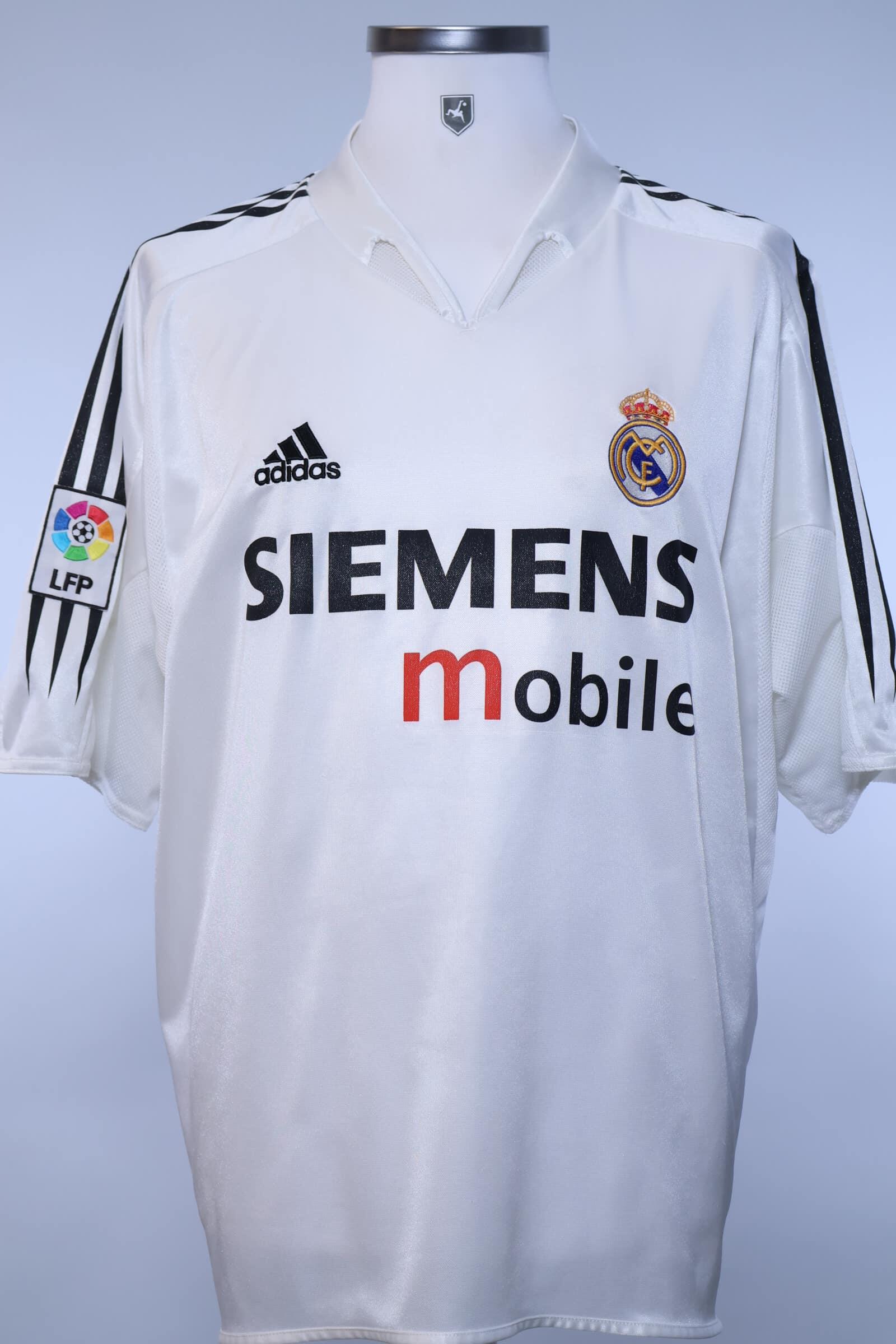 Real Madrid 2003/04 Home Shirt - XLAuthentic Original Football Shirt